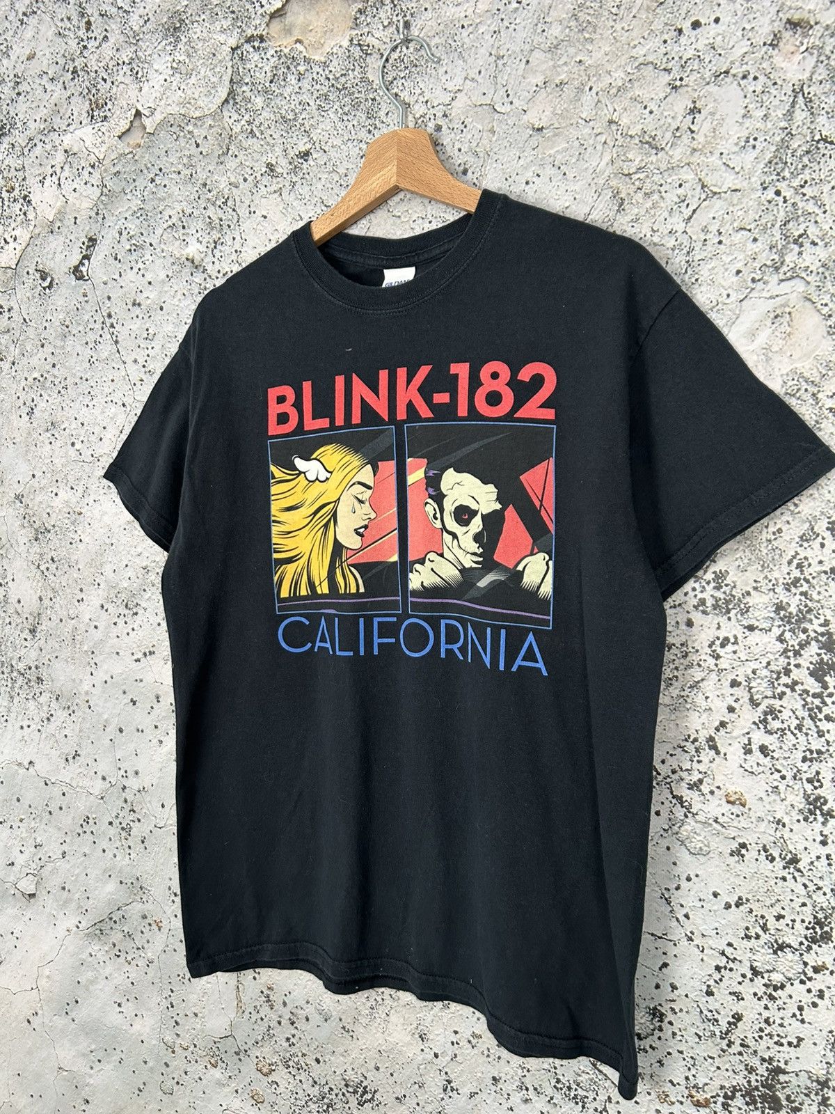 Band Tees Blink 182 Punk Rock Graphic Tee Vintage Avant Garde Horror Size US M / EU 48-50 / 2 - 2 Thumbnail