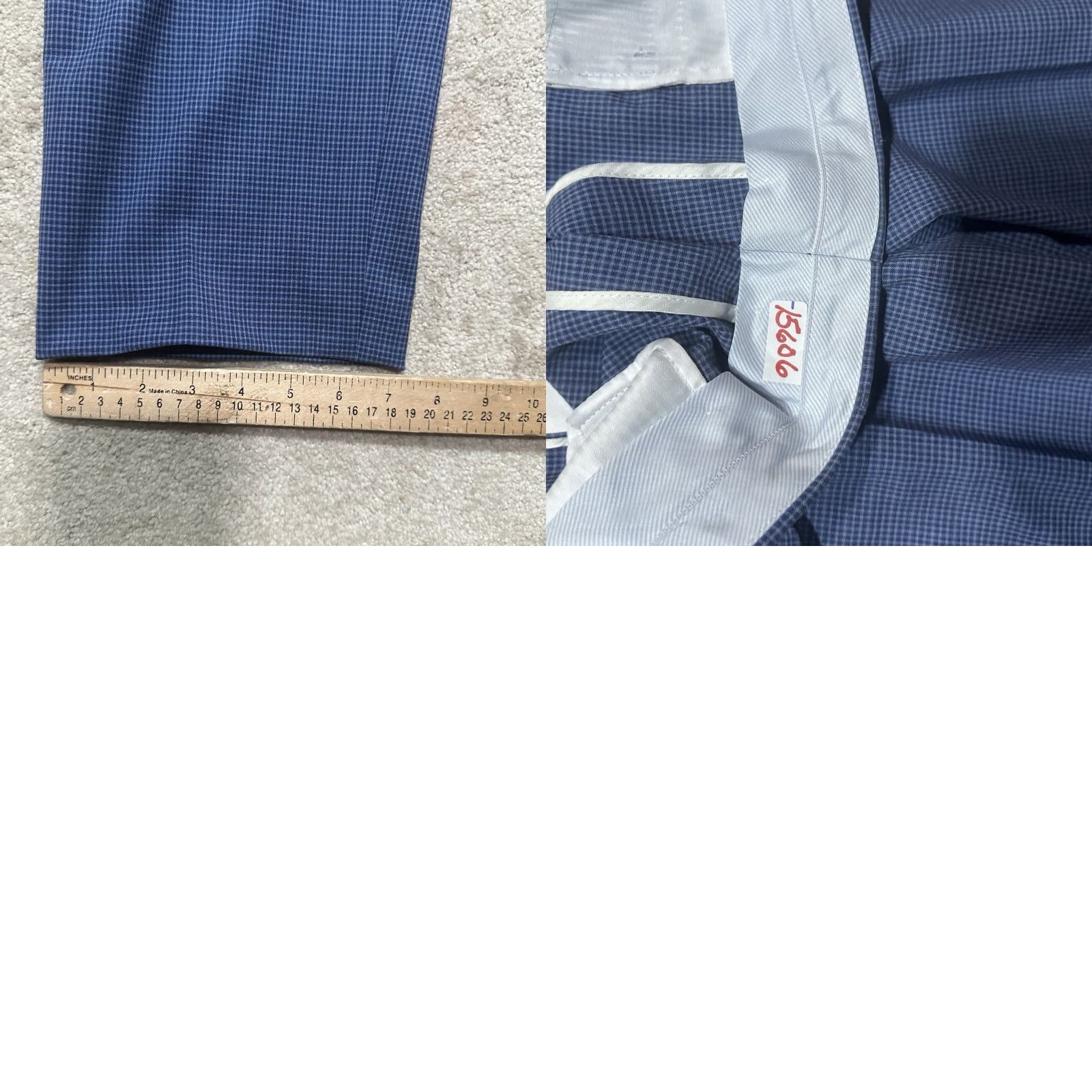 Polo Ralph Lauren Polo Ralph Lauren Pants Mens 40x30 Blue Pleated Dress Size US L / EU 52-54 / 3 - 8 Thumbnail