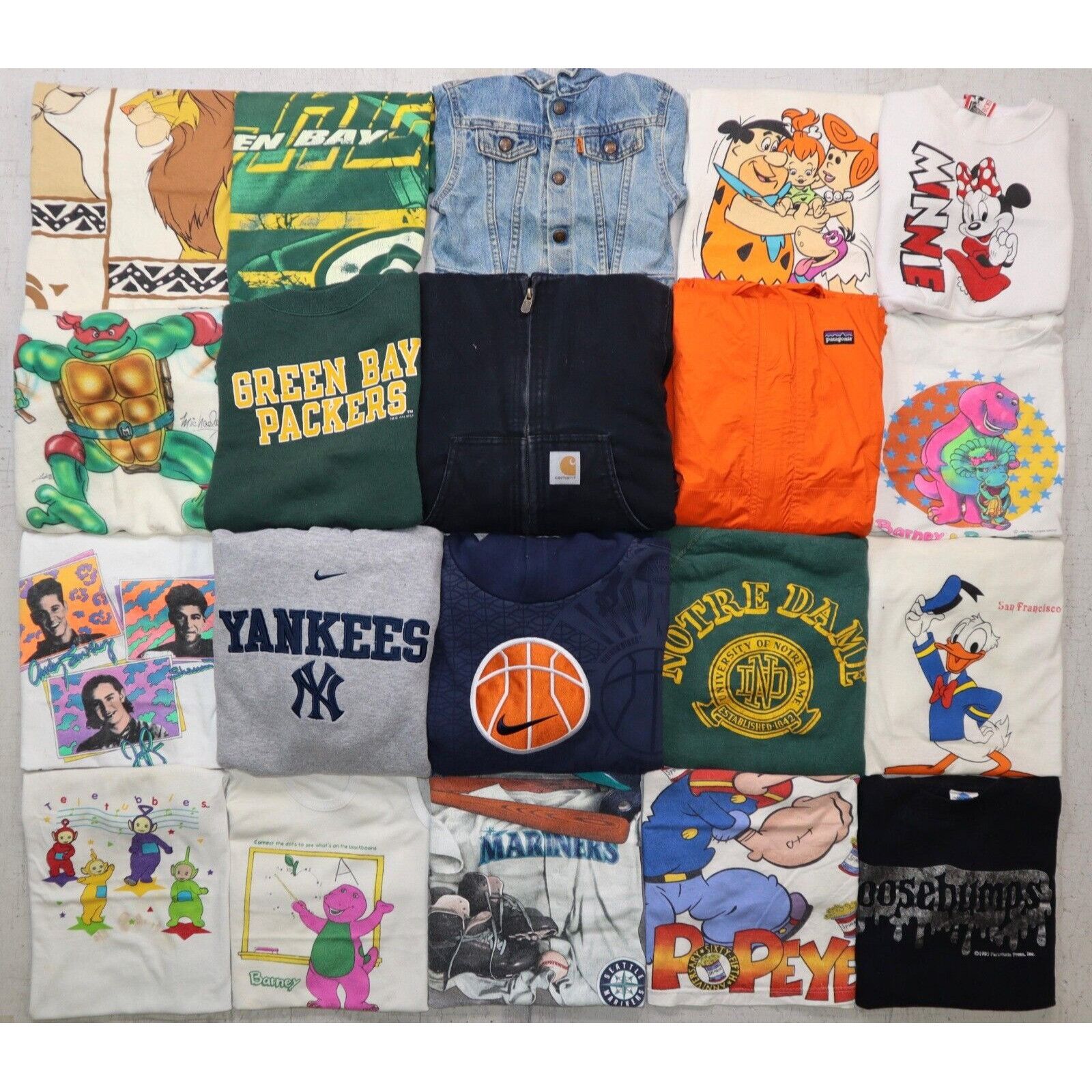 Vintage Vintage 90s Kids Youth Tees Jackets Crews Lot of 20 Size US M / EU 48-50 / 2 - 1 Thumbnail