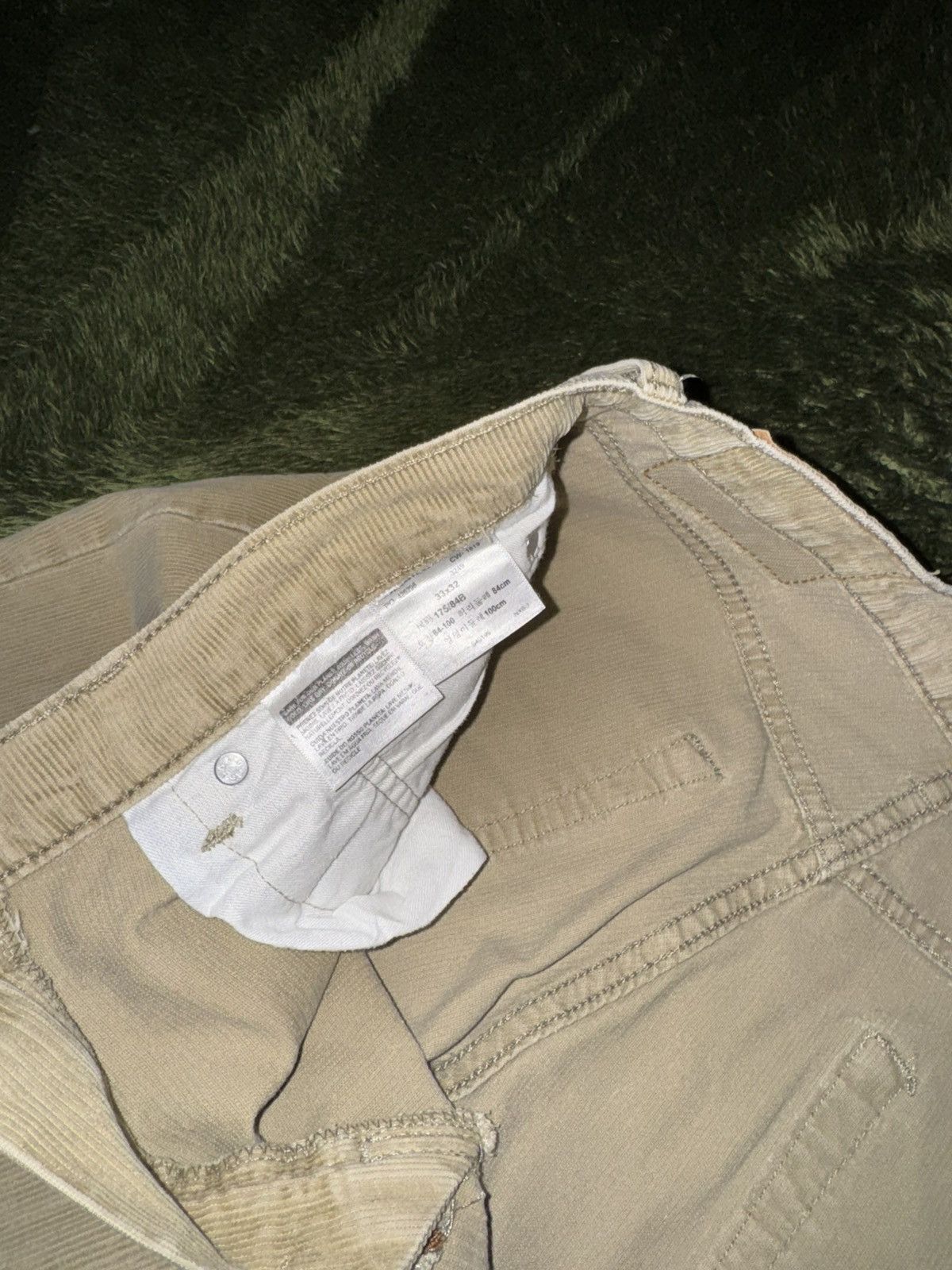 Levi's [W33/L32] Levi’s 511 Original Vintage Washed Corduroy Pants Size US 33 - 4 Thumbnail