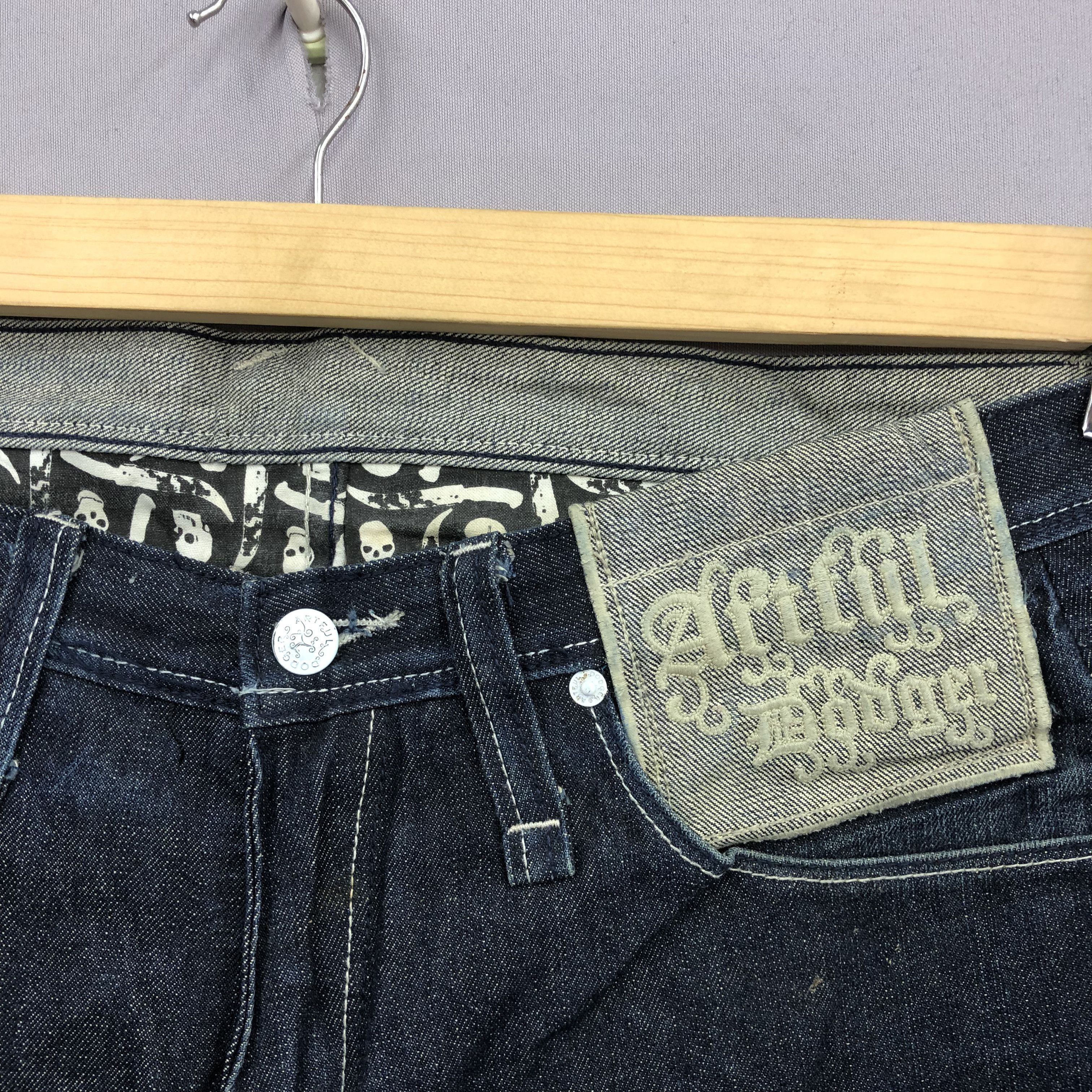 Jean Crazy Vintage Y2k Affliction Jeans Baggy Skater Denim Size US 34 / EU 50 - 7 Thumbnail