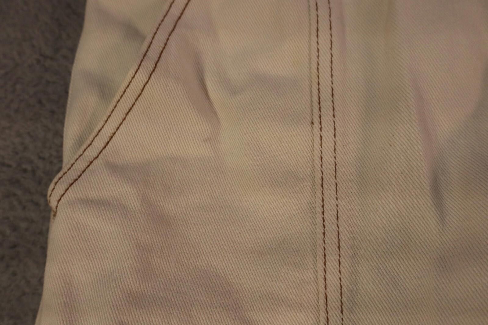 Pacsun Pacsun Elastic Waist Bone Relaxed Utility Cargo Pants Medium Size 32" / US 10 / IT 46 - 7 Thumbnail