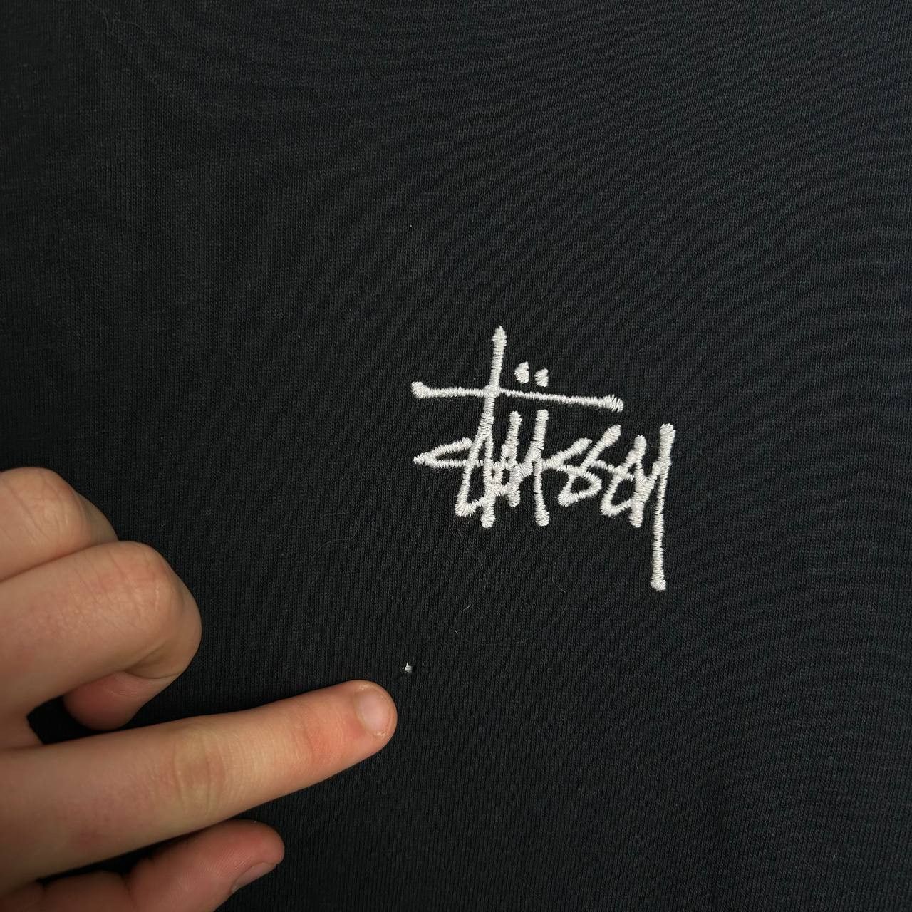 Stussy Mens Stussy Big logo designer y2k opium longsleeve Size US M / EU 48-50 / 2 - 6 Thumbnail