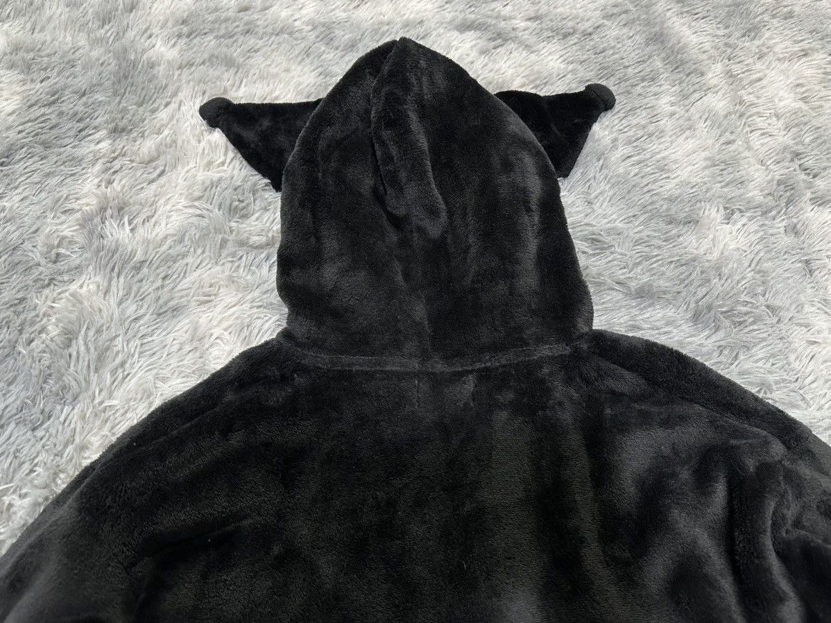 Japanese Brand 🔥Sick Y2K Kuromi Devil Ear Hood Velvet Coat Long Cardigan Size US L / EU 52-54 / 3 - 10 Thumbnail