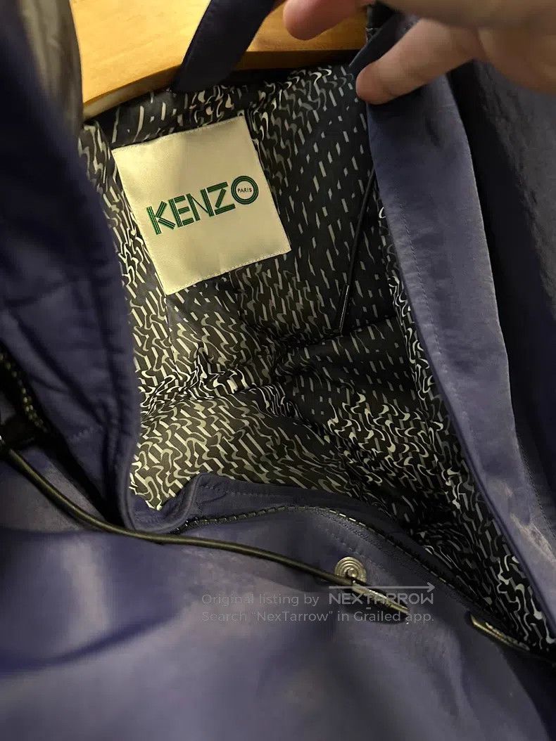 Kenzo Kenzo Down Jacket with Large Fur Collar Size US XL / EU 56 / 4 - 7 Thumbnail