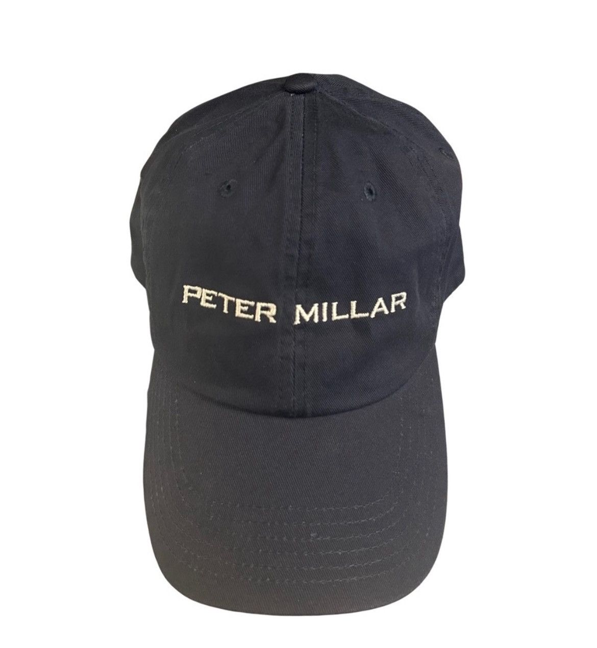 Peter Millar Peter Millar Navy Blue Cotton Hat AE0HAUDIO Size ONE SIZE - 2 Thumbnail