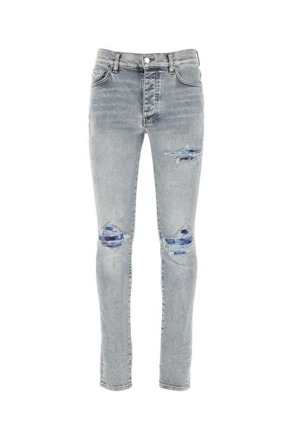 o1gr1nt1124 Tie Dye MX1 Jeans in Stone Indigo