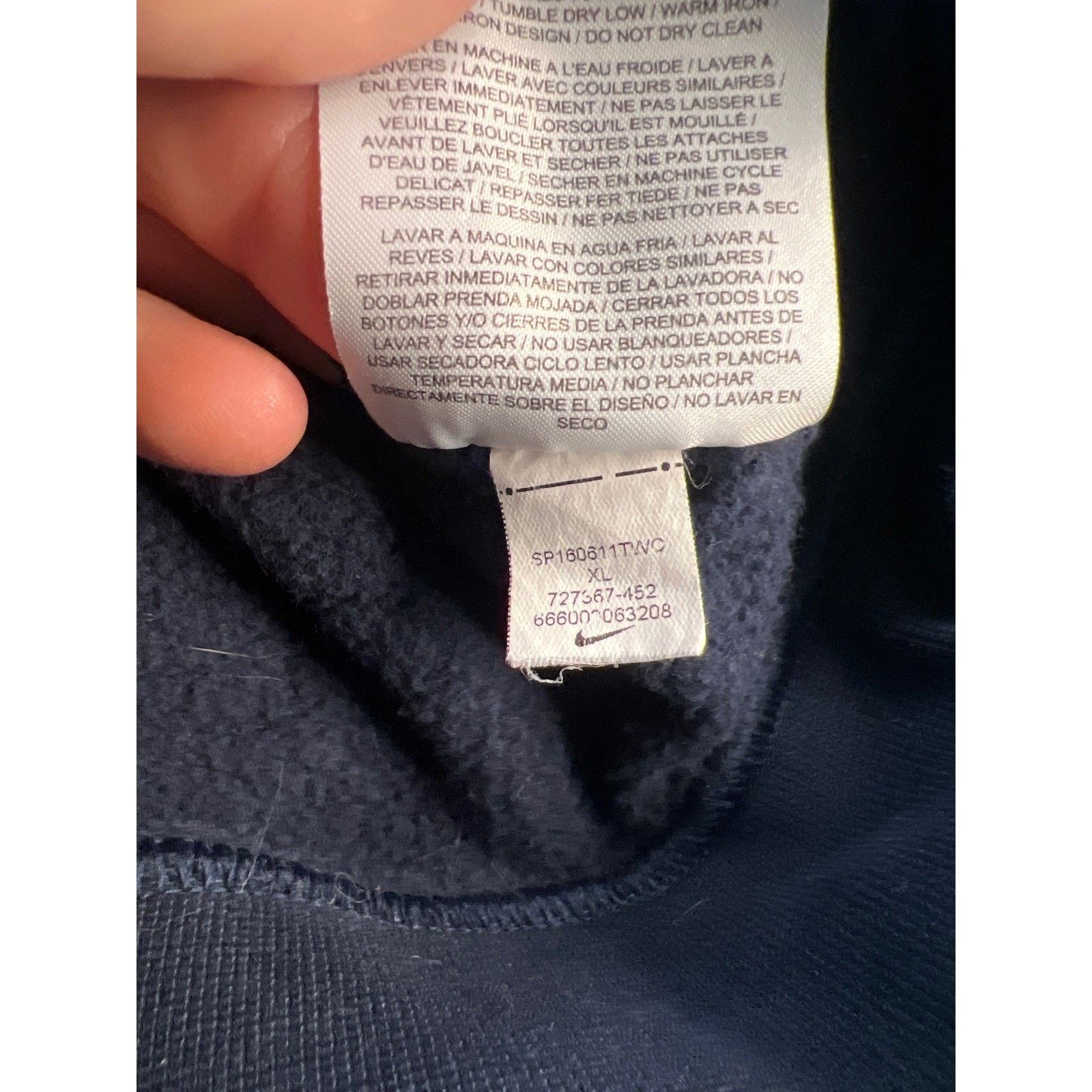 Nike Nike Air Jacket Size XL Hybrid Fleece Windrunner Mens Hoodie Size US XL / EU 56 / 4 - 6 Thumbnail