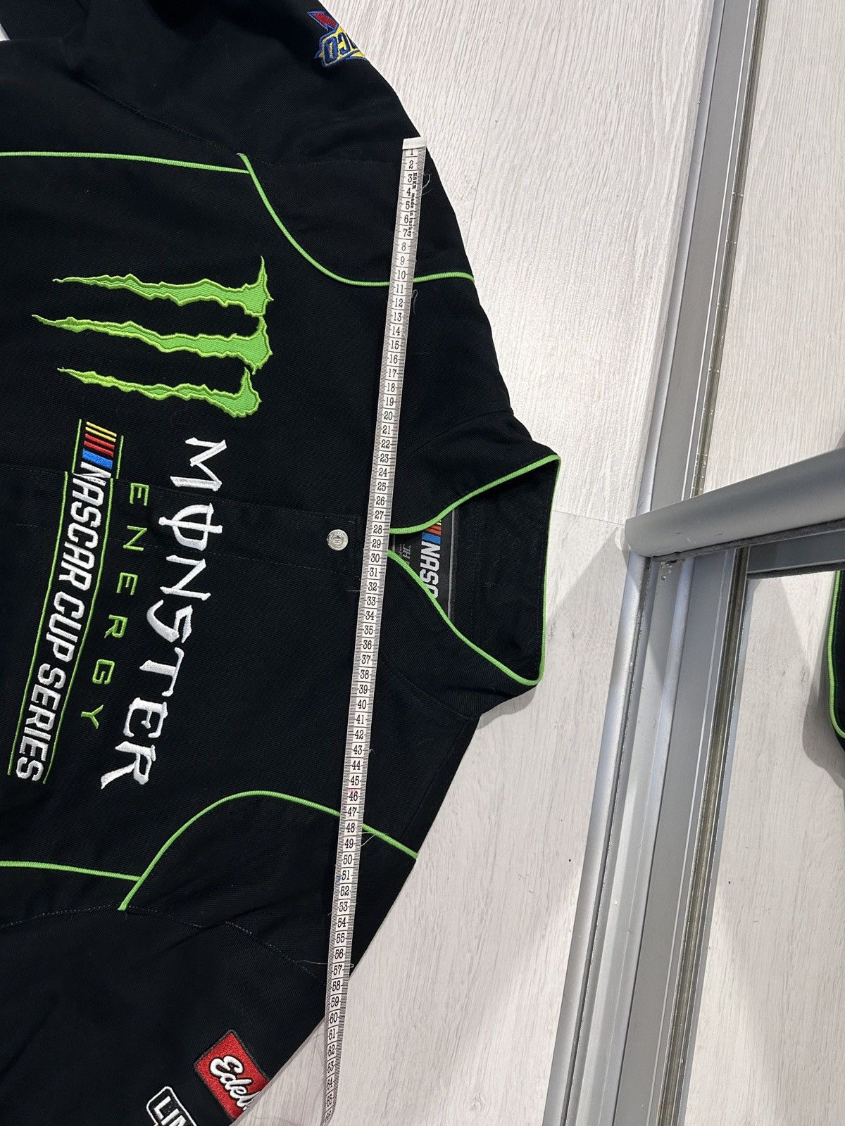 JH Design NASCAR Monster Energy Racing Jacket Black Size XL