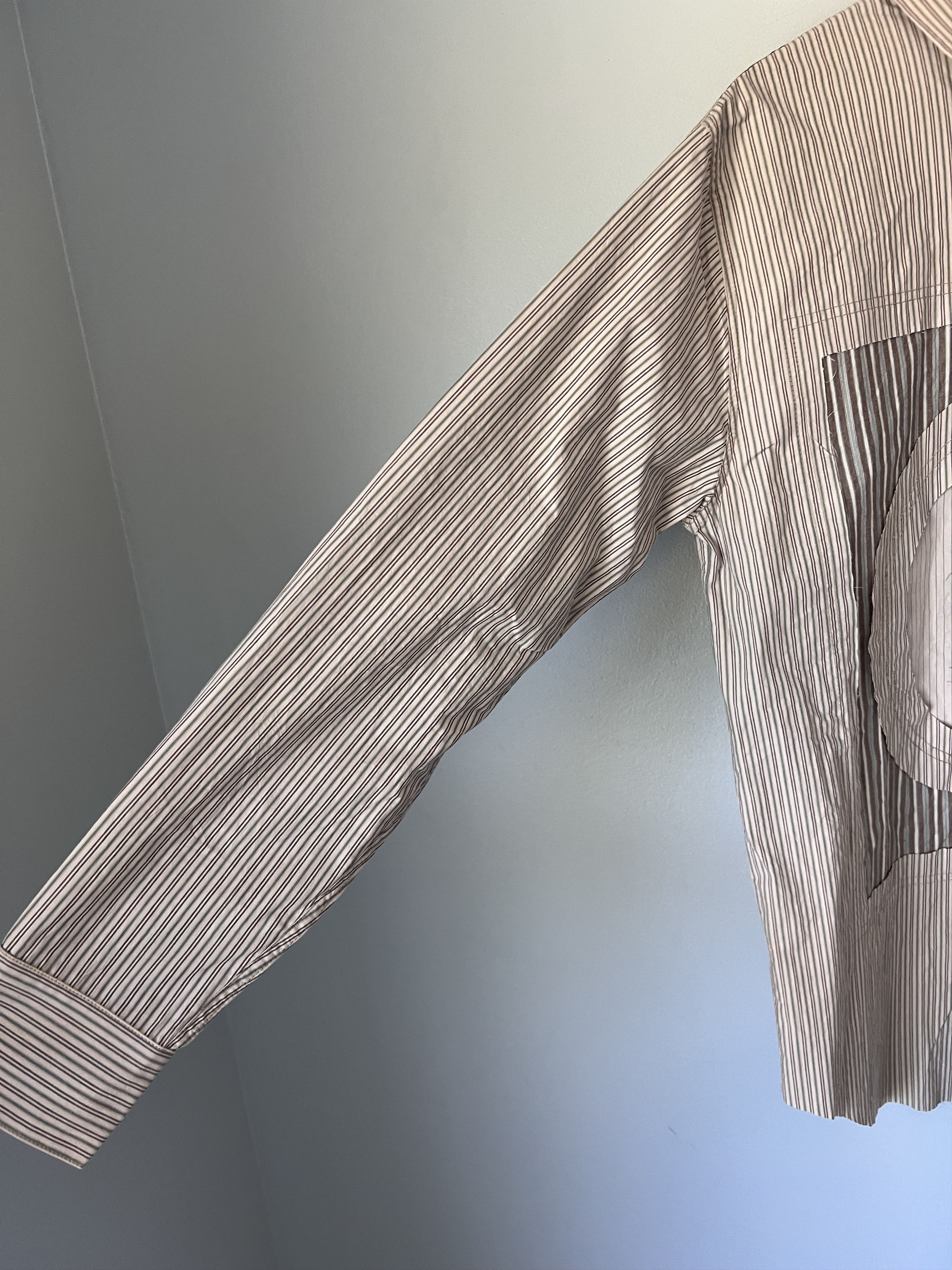 Edward Cuming Edward Cuming Collage Button Up Shirt in Beige Size US L / EU 52-54 / 3 - 4 Thumbnail