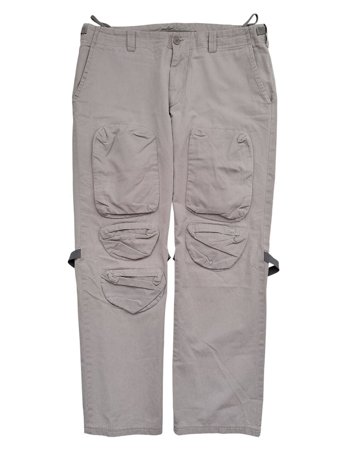 Helmut Lang 2000 3D Pocket Astro Cargo Bondage Pants Size US 36 / EU 52 - 1 Thumbnail