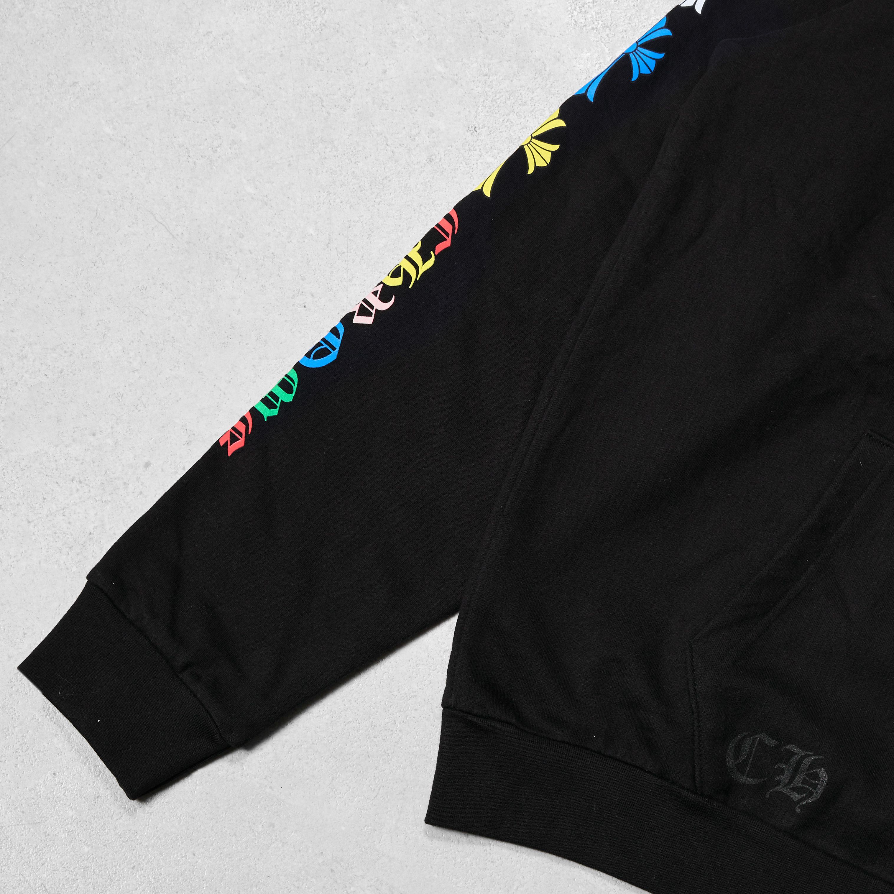 Chrome Hearts CHROME HEARTS Multi Color Cross Cemetery Zip Up Hoodie BLACK Size US L / EU 52-54 / 3 - 4 Thumbnail
