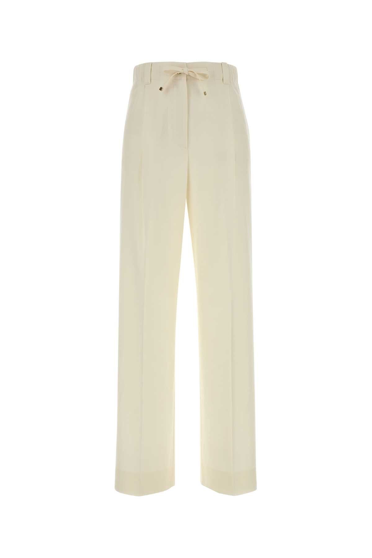 Moncler Cream Wool Pant Size 28" / US 6 / IT 42 - 1 Thumbnail