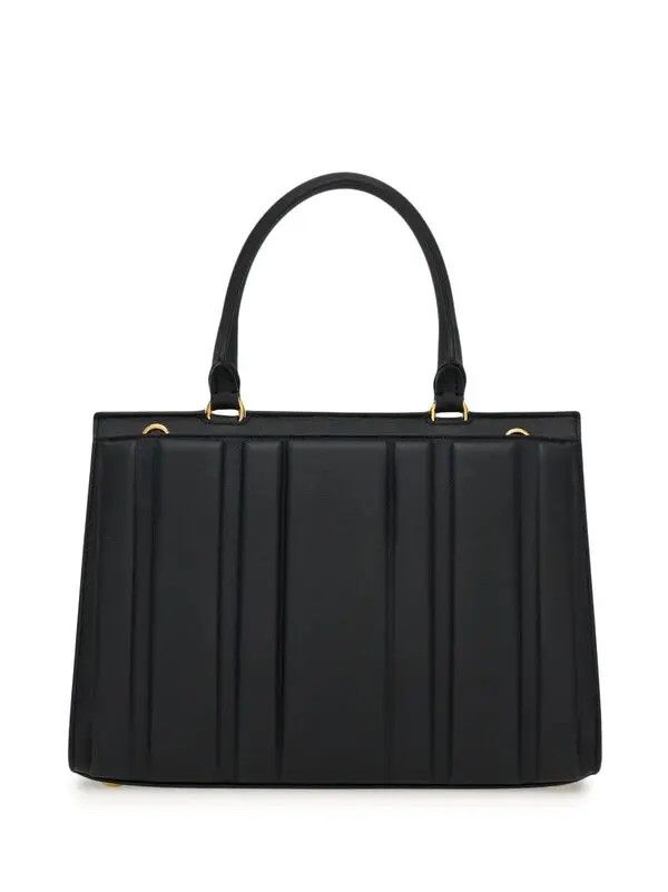 Salvatore Ferragamo o1s1rm0924 Size: OS / Embosse Flip Leather Tote Bag in Black Size ONE SIZE - 2 Thumbnail