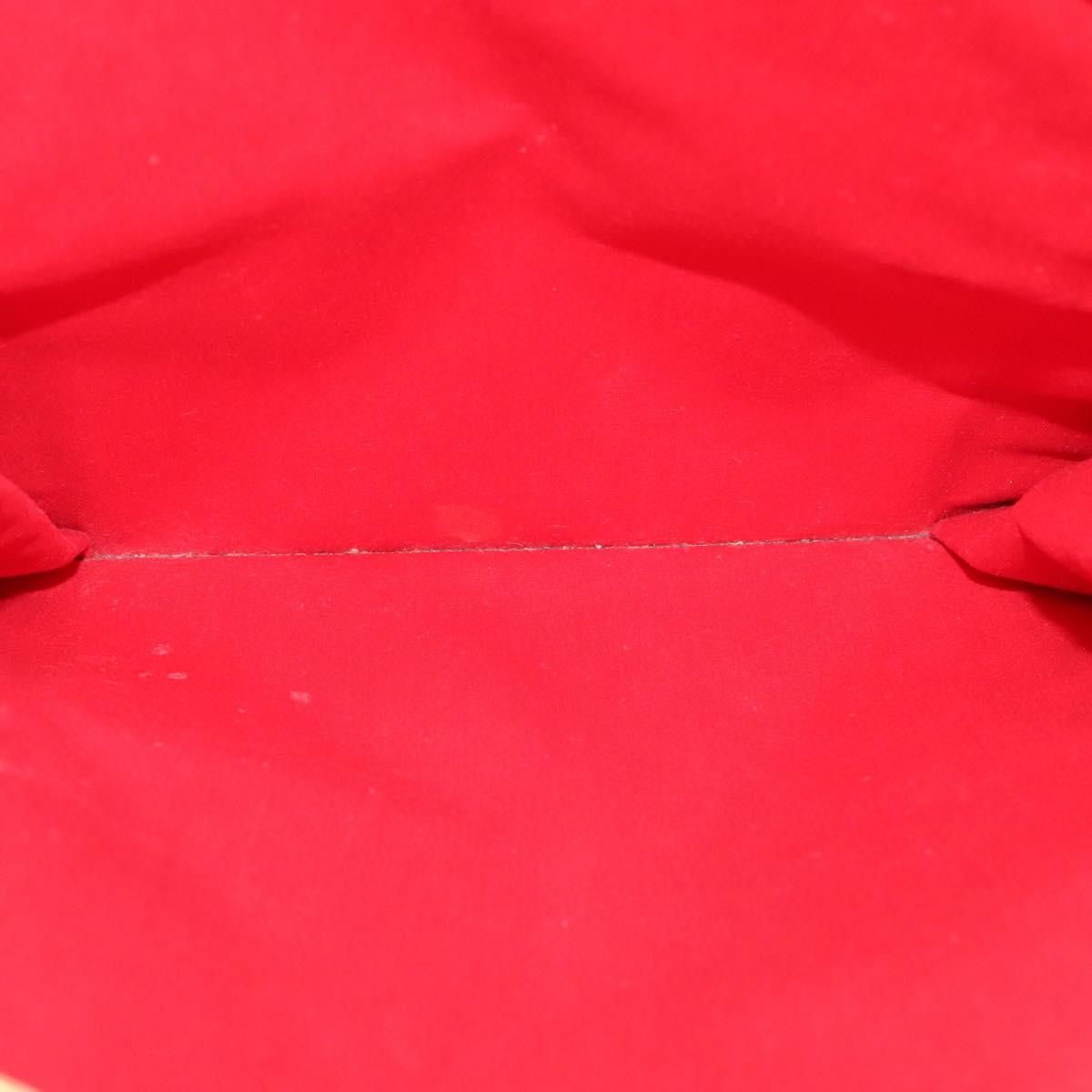 Louis Vuitton LOUIS VUITTON Monogram Vernis Stanton Tote Bag Red M91078 Size ONE SIZE - 11 Thumbnail