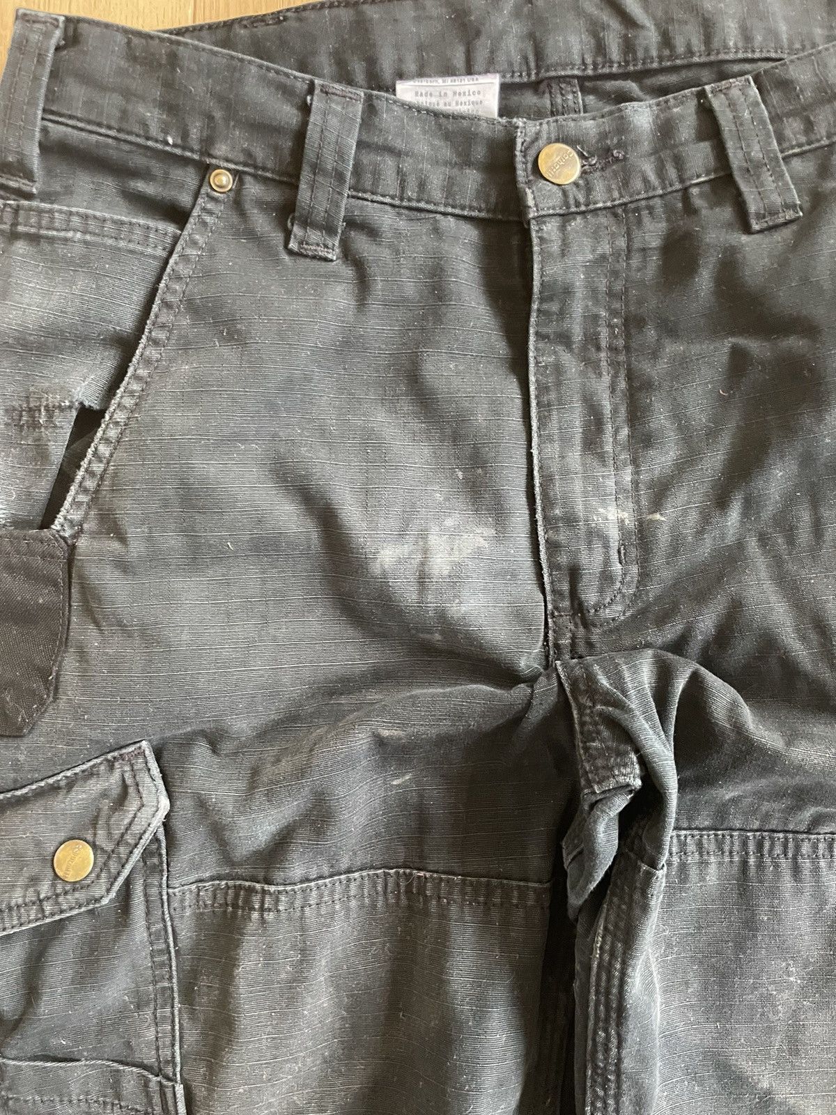 Carhartt × Vintage Vintage Carhartt carpenter workwear made in mexico Size US 32 / EU 48 - 6 Thumbnail