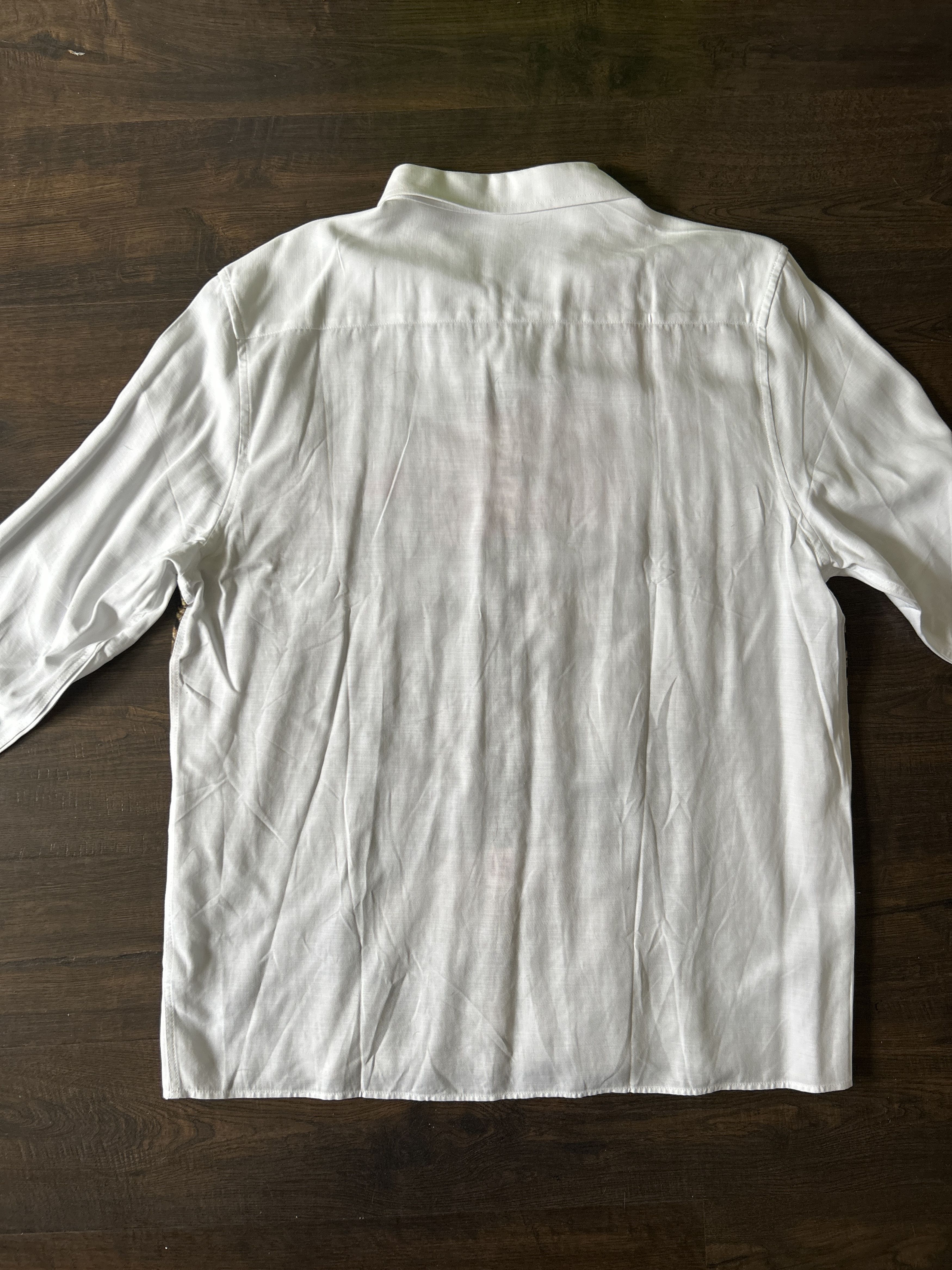 Golf Wang Golf Wang Pilot Button Up White Size US XL / EU 56 / 4 - 2 Thumbnail