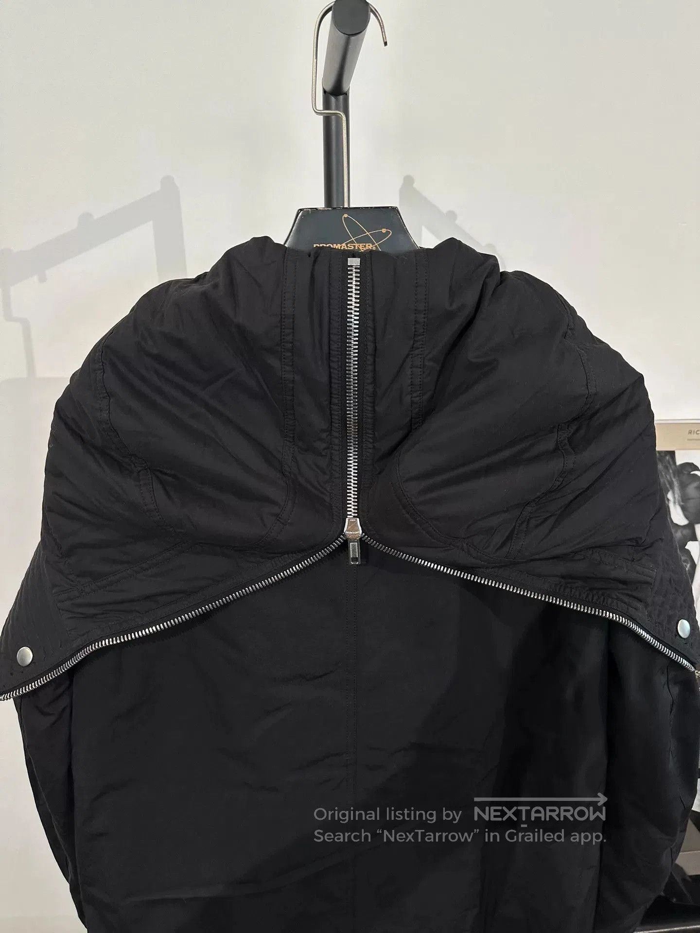 Rick Owens Drkshdw Rick Owens DRKSHDW Longline Hooded Coat. Size US XS / EU 42 / 0 - 5 Thumbnail