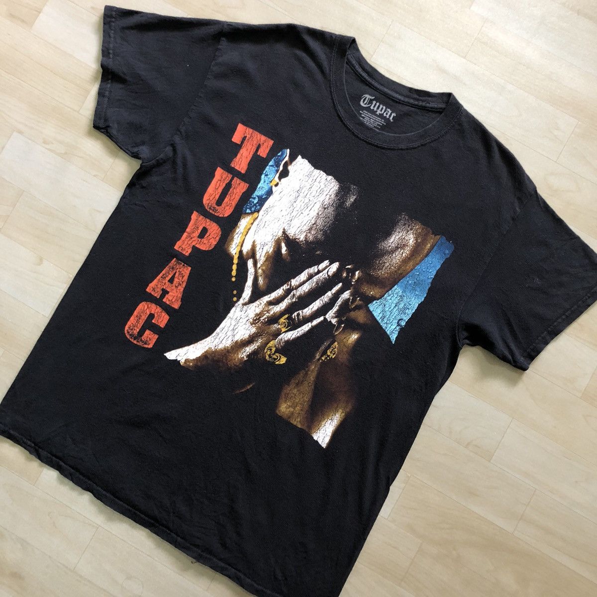 Band Tees × Rap Tees Tupac Shakur 2pac American Rappers TShirt Size US L / EU 52-54 / 3 - 2 Thumbnail