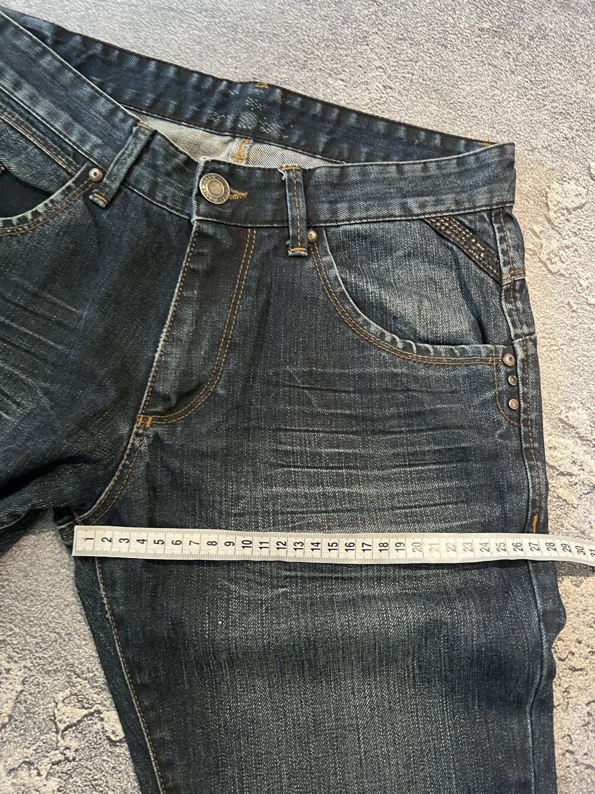 Vintage Archive Underground Dark Slim Jeans / Balenciaga Style Size US 30 / EU 46 - 9 Thumbnail