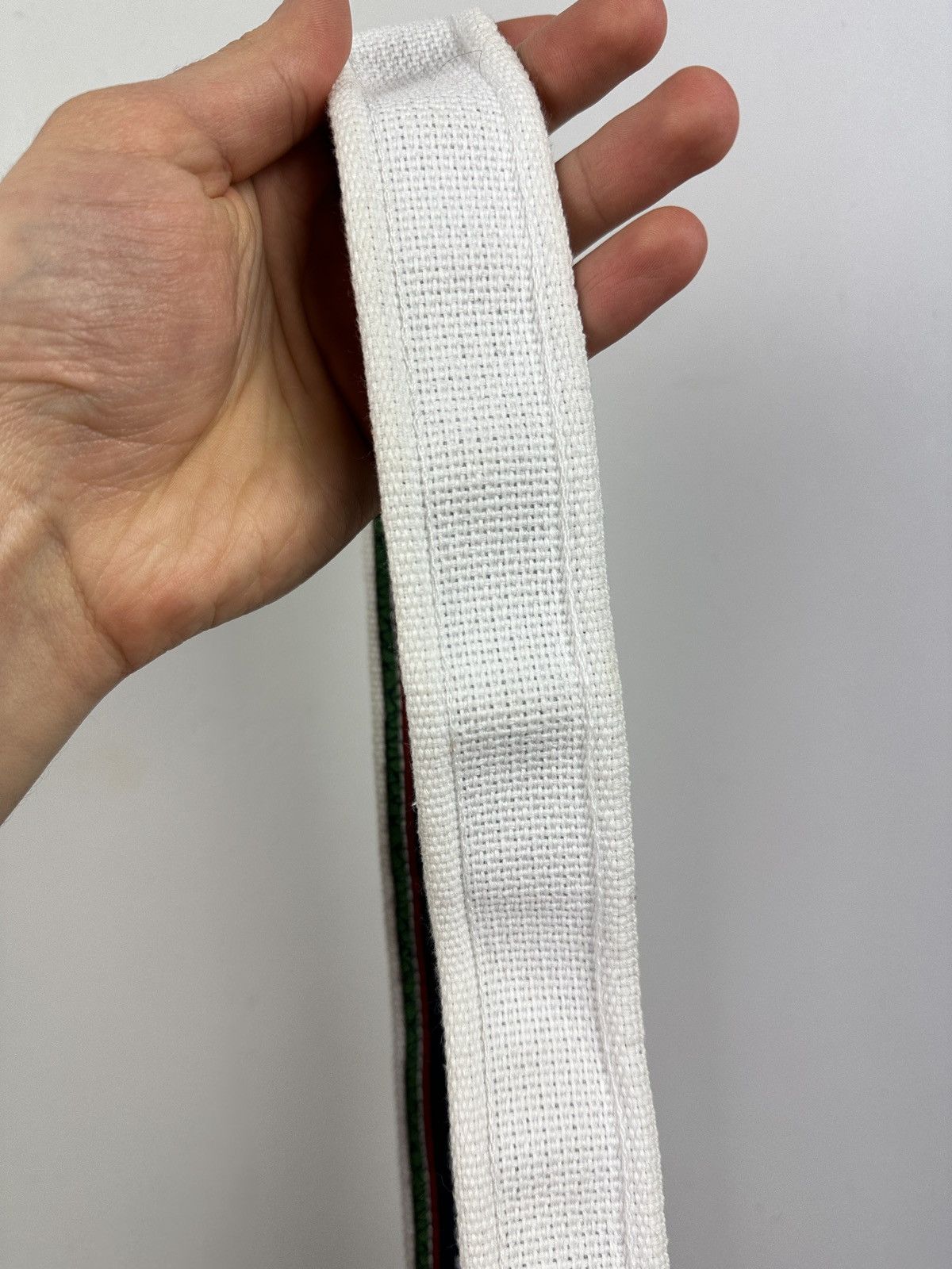 Lacoste × Vintage Vintage Y2K Lacoste Monogram Spell Logo Belt Size ONE SIZE - 8 Thumbnail