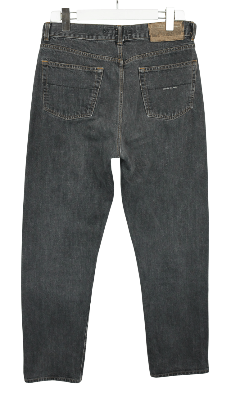 Stone Island STONE ISLAND Jeans Men's W34 Regular Fit Button Fly Denim Size US 34 / EU 50 - 2 Thumbnail