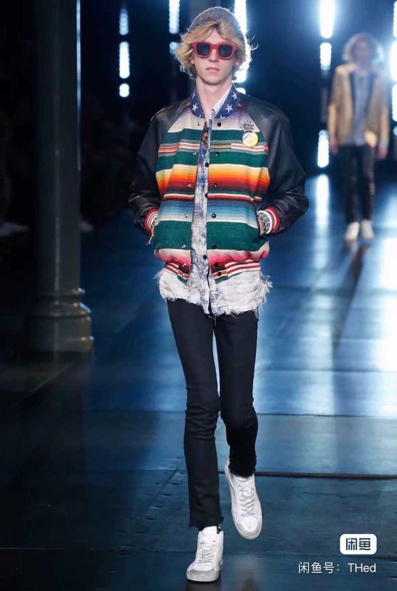 saint laurent paris16ss runway Tyrannosaurus Rex leather ja