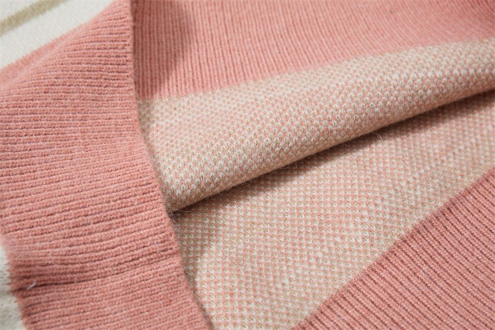 Vintage Hip-hop irregular men's casual knitted crew neck sweater Size US M / EU 48-50 / 2 - 5 Thumbnail