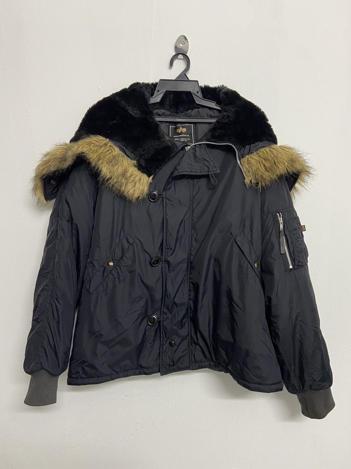 Alpha Industries Alpha Industries N2B Faux Fur Jacket Size US L / EU 52-54 / 3 - 1 Thumbnail