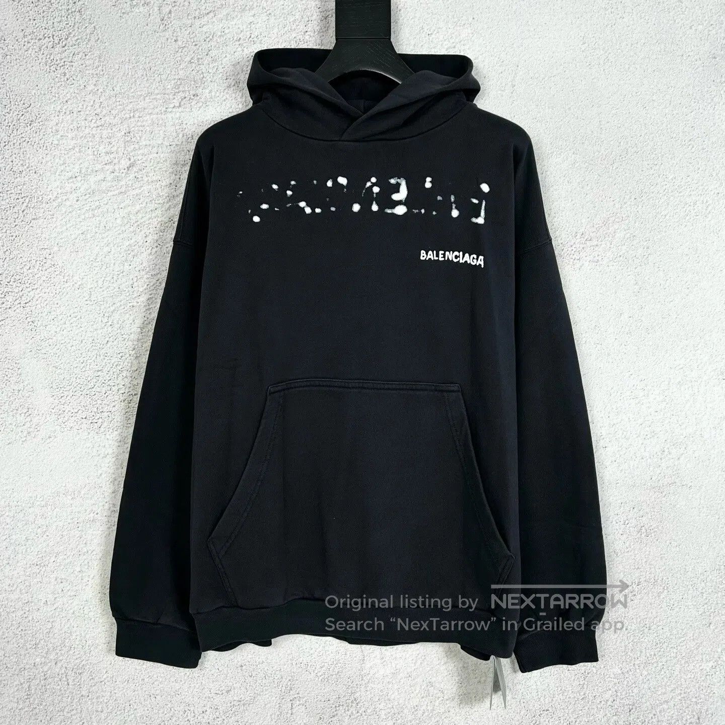 Balenciaga Balenciaga 2017 Fall Winter Archetype Big Logo Black