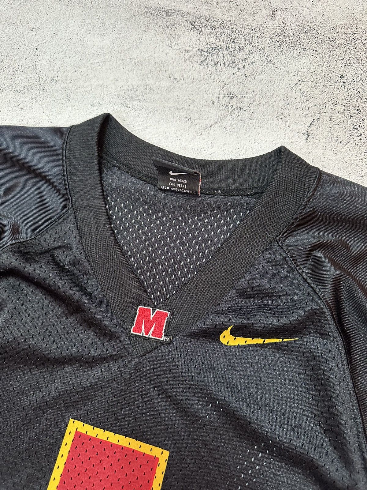Nike Vintage Nike Maryland Terrapins Black NCAA Football Jersey Size US L / EU 52-54 / 3 - 7 Thumbnail