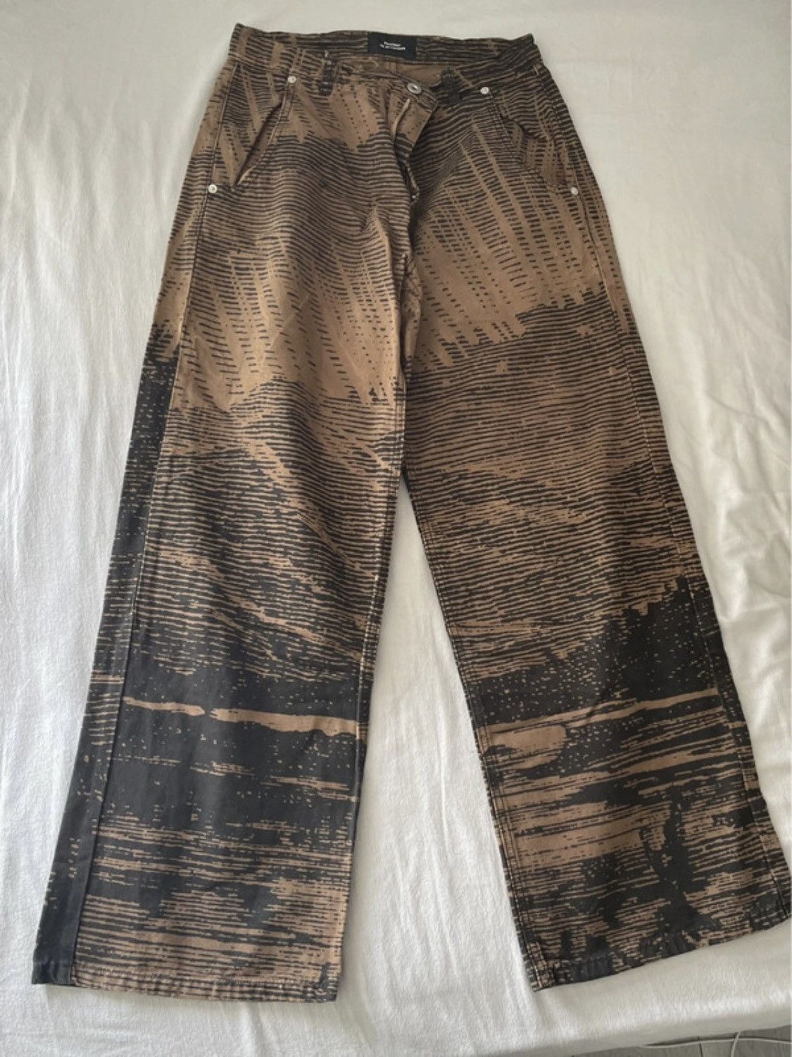 Gosha Rubchinskiy Paccbet Wide Printed Trousers Size US 28 / EU 44 - 1 Thumbnail