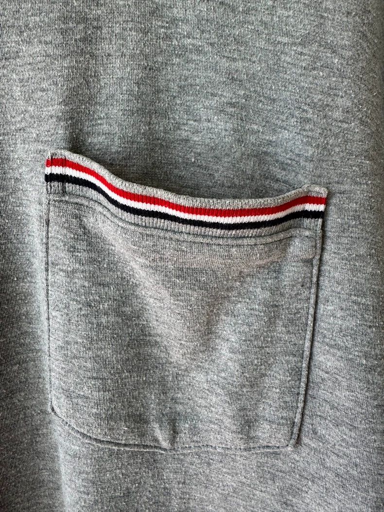 Thom Browne Thom browne Men's gray short-sleeved T-shirt 2504-Nextarrow Size US S / EU 44-46 / 1 - 3 Thumbnail