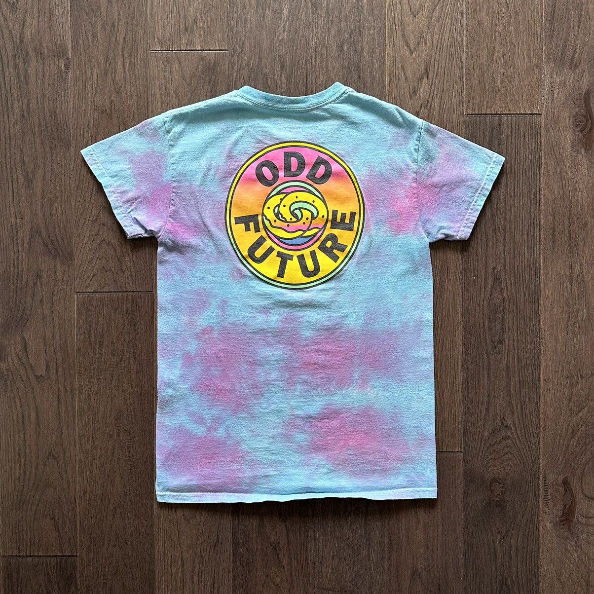 odd future shirt tie dye