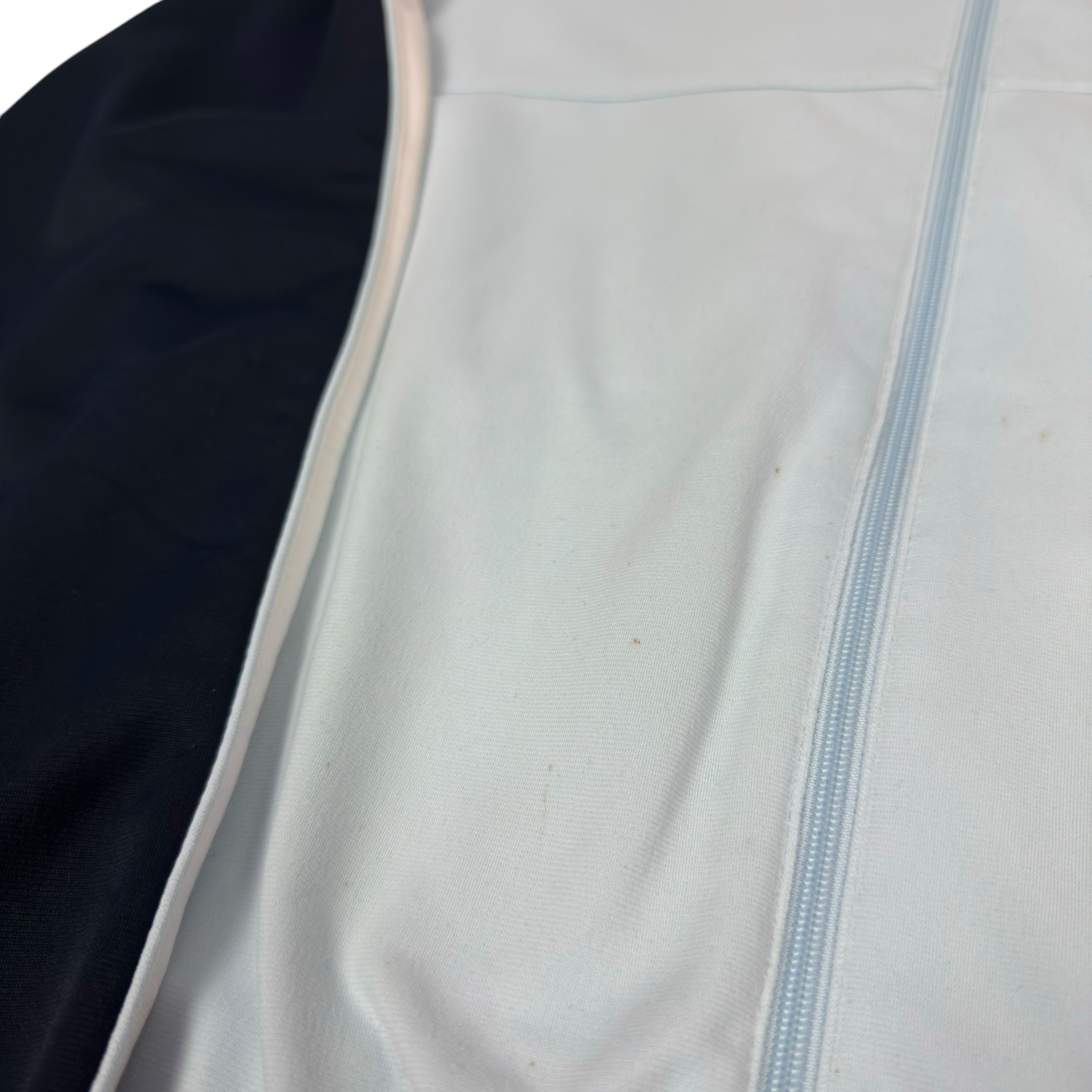 Nike × Vintage Nike Sportswear Men's Blue Black Spellout Full Zip Jacket XL Size US XL / EU 56 / 4 - 4 Thumbnail