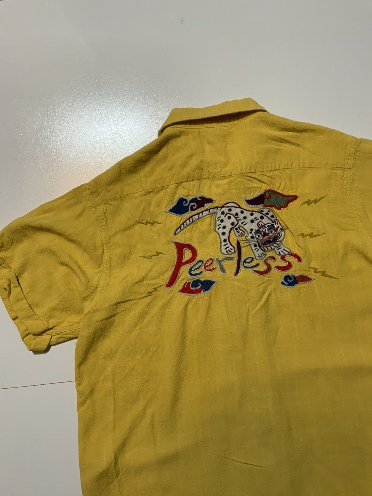 Visvim Visvim Irving Peerless Japanese Tiger Loop Collar Shirt Size US L / EU 52-54 / 3 - 5 Thumbnail