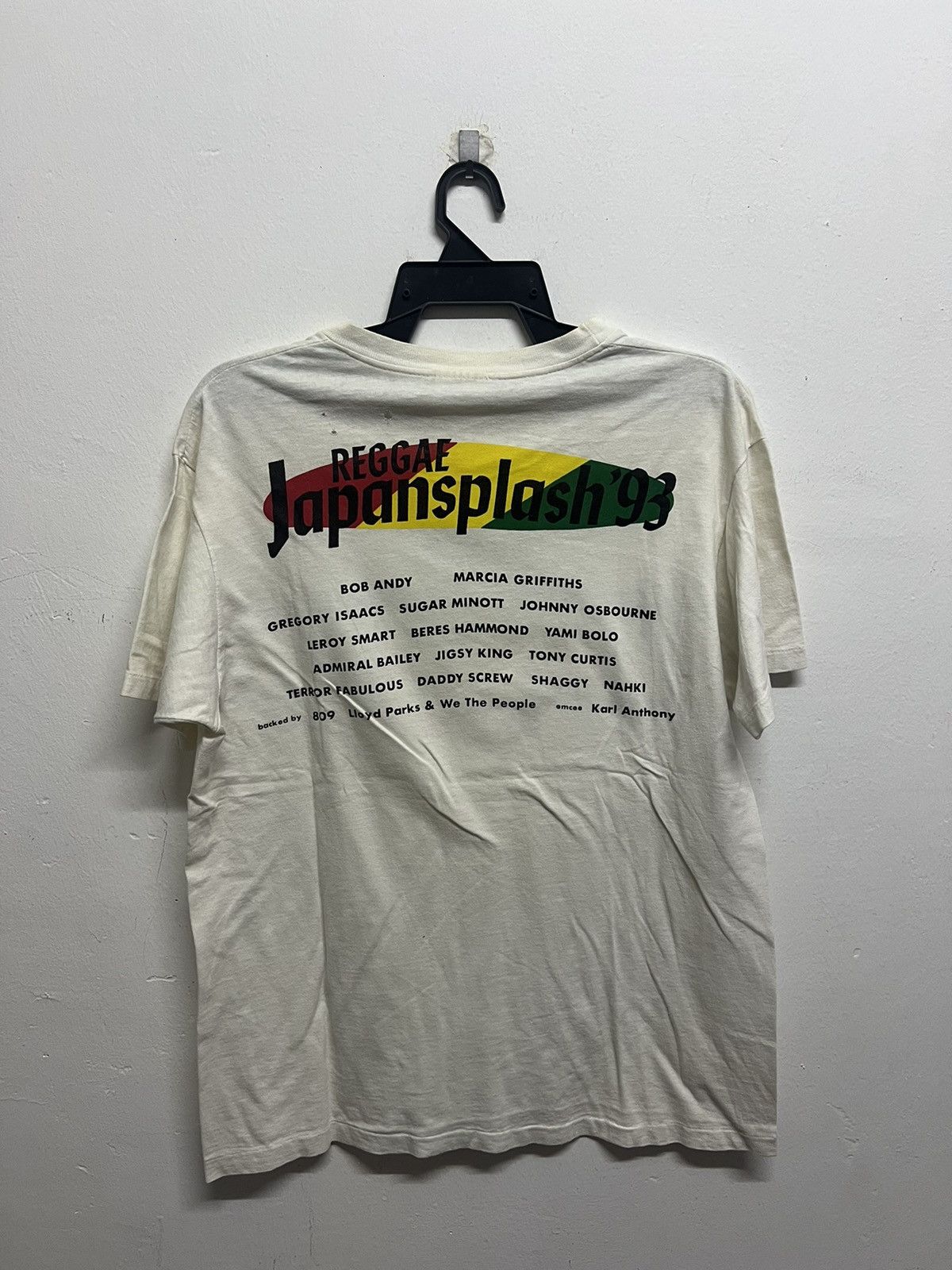 Vintage Vintage 90’s Reggea Splash Shaggy Tee Size US L / EU 52-54 / 3 - 5 Thumbnail