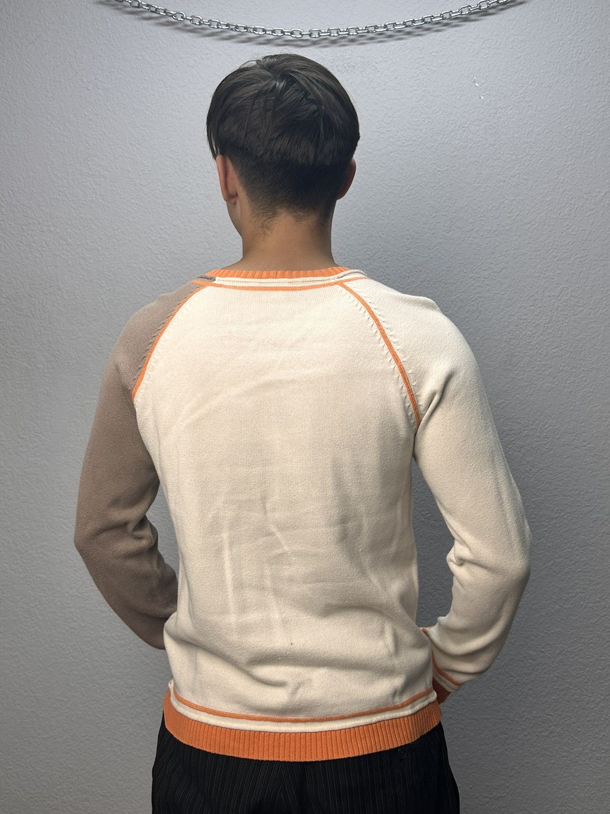 Armani Y2k Gothic Avatngarde Sweater Distressed Margiela Japanese Size US M / EU 48-50 / 2 - 14 Thumbnail