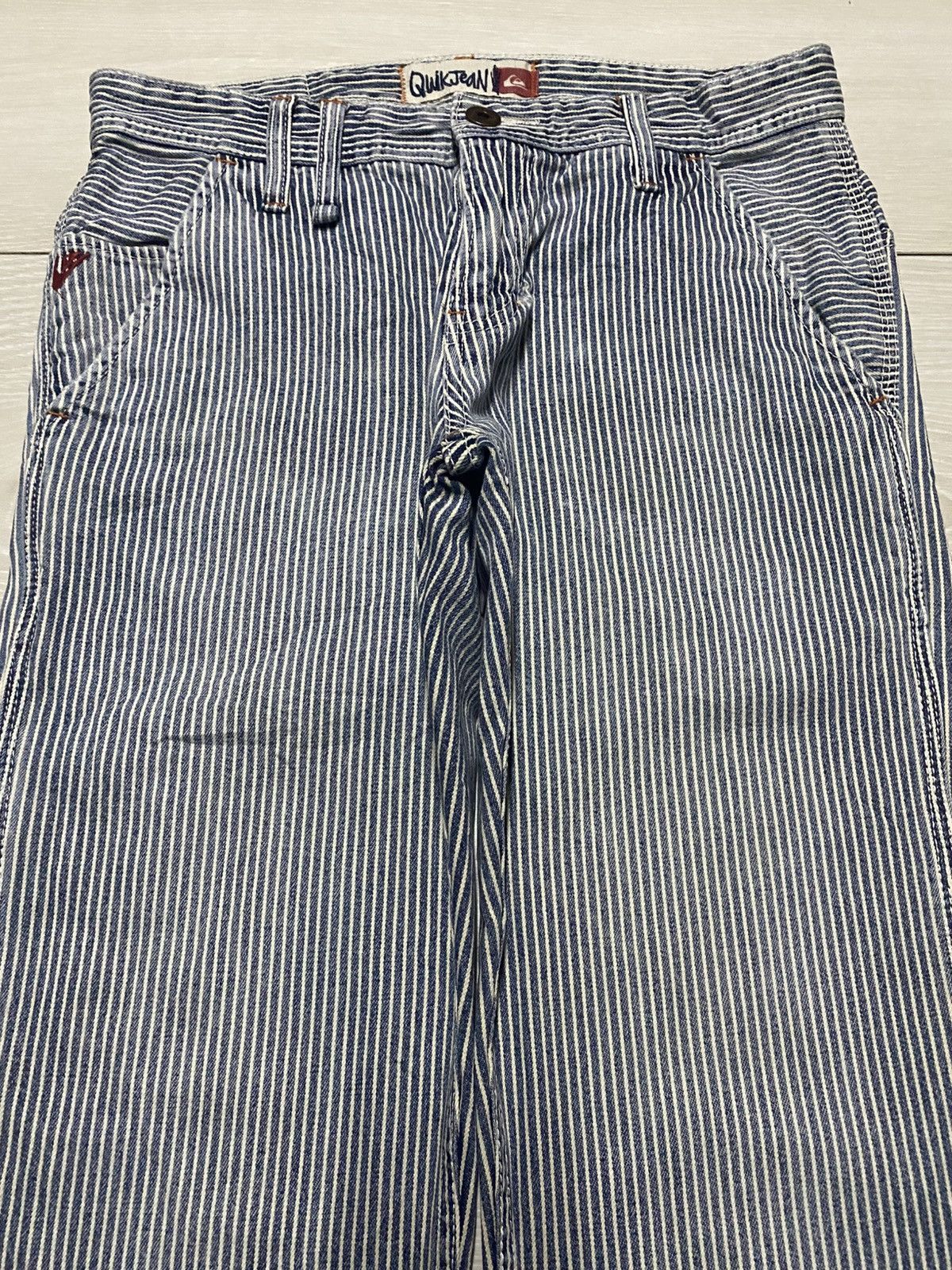 Quicksilver Vintage Quicksilver Hickory Distressed Loose Pants Size US 30 / EU 46 - 3 Thumbnail
