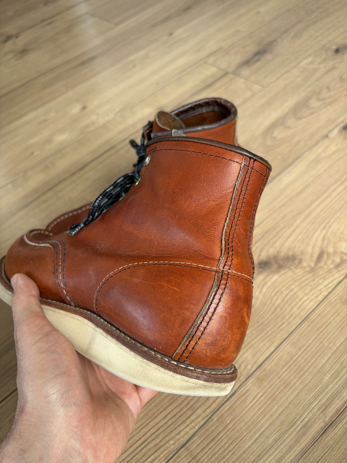 Red Wing Red Wing 875 Moc Toe Iconic Boots Size US 7.5 / EU 40-41 - 6 Thumbnail