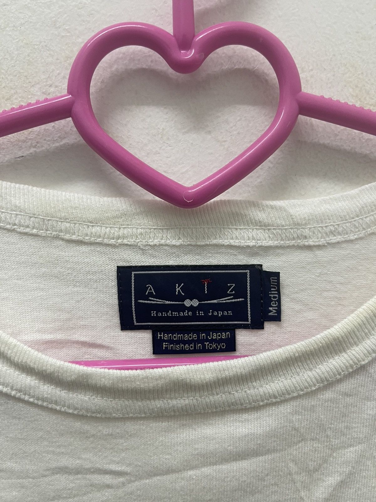 Handmade Rare AKIZ Handmade in Japan White Brand Designer Size US M / EU 48-50 / 2 - 4 Thumbnail