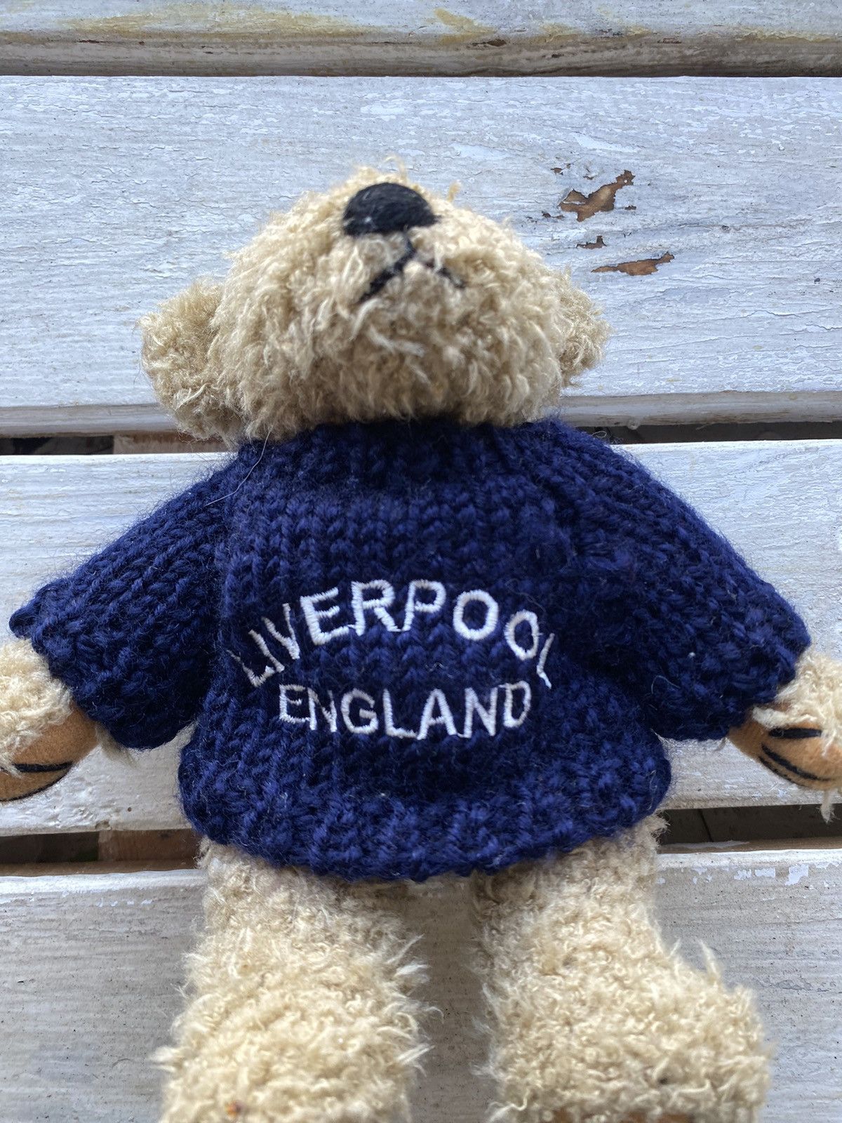 Vintage 🔥Rare fan Liverpool England Teddy Bear Size ONE SIZE - 5 Thumbnail