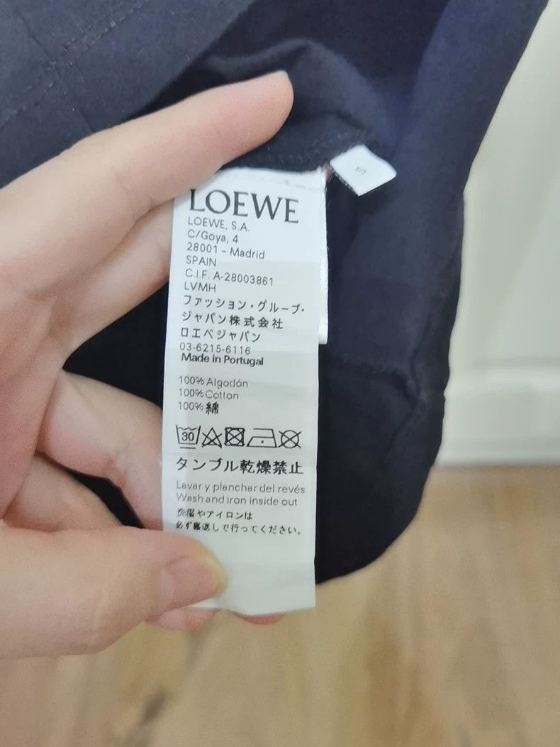 Loewe LOEWE Black floral short-sleeved T-shirt Size S / US 4 / IT 40 - 4 Thumbnail