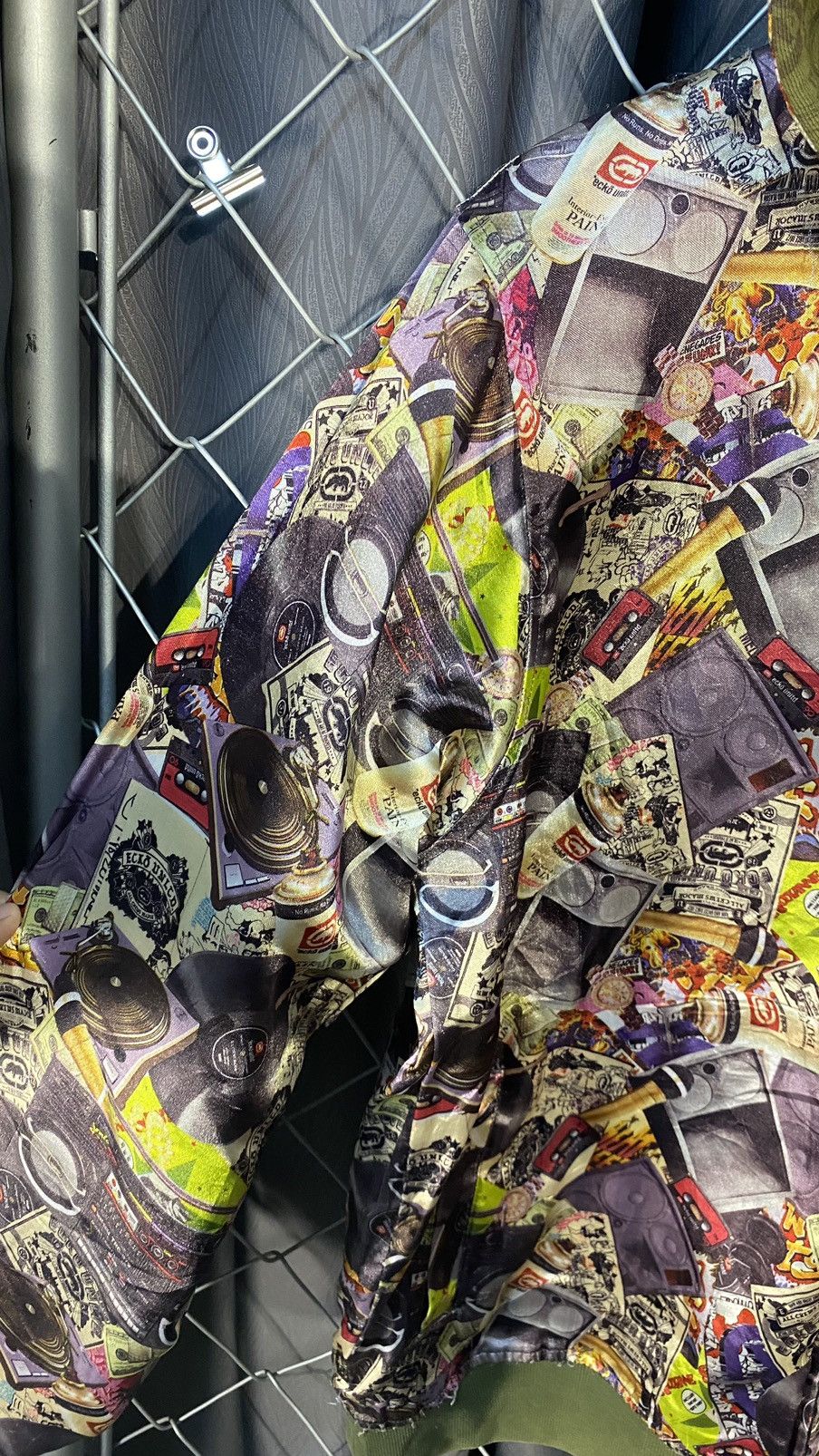 Ecko Unltd. VINTAGE y2k ECKO UNLTD HOODIE REVERSIBLE AOP MEDIUM Size US M / EU 48-50 / 2 - 15 Thumbnail