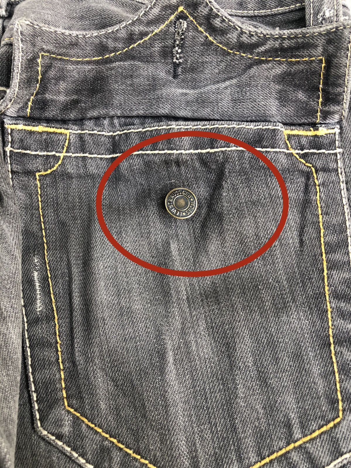 Japanese Brand Japanese Grancasa Flared Jeans Distressed Jeans Size US 31 - 14 Thumbnail