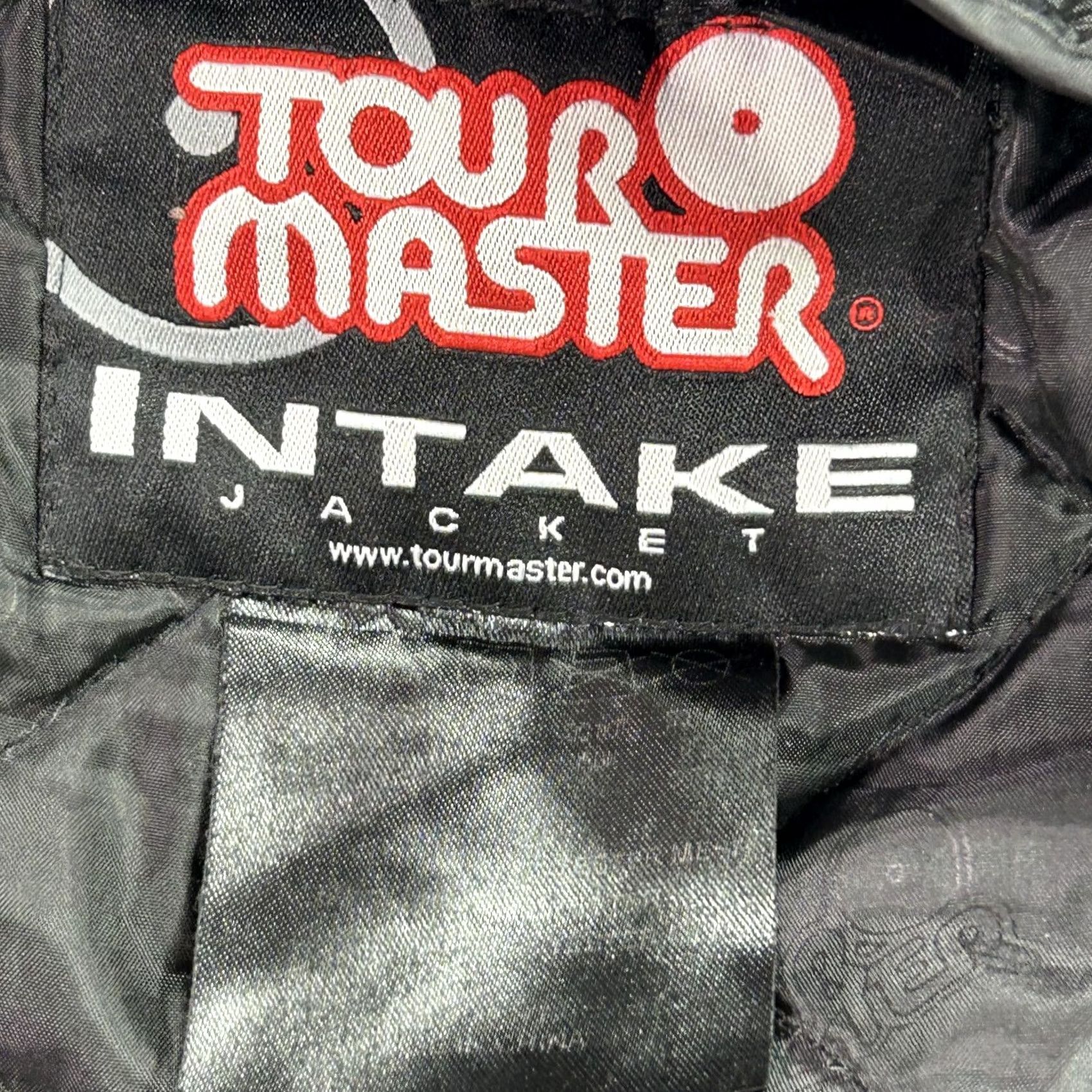 Vintage Tour Master Jacket Mens 3XL Black Intake Quilted Liner Full Zip Motorcycle Size US XXL / EU 58 / 5 - 4 Thumbnail