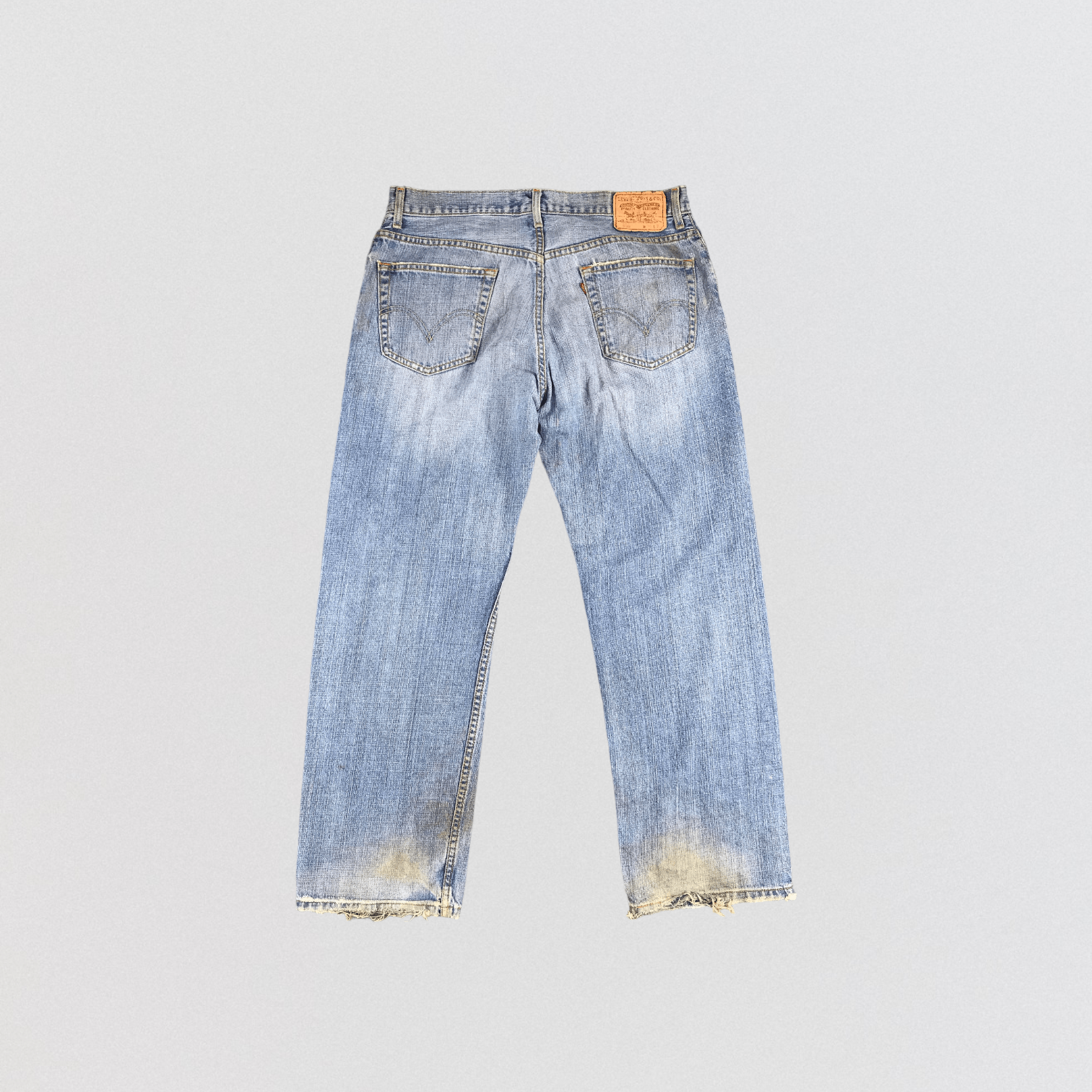Levi's × Vintage Vintage Blue Wash Levis 559 Jeans-JM1277 Size US 35 - 2 Thumbnail