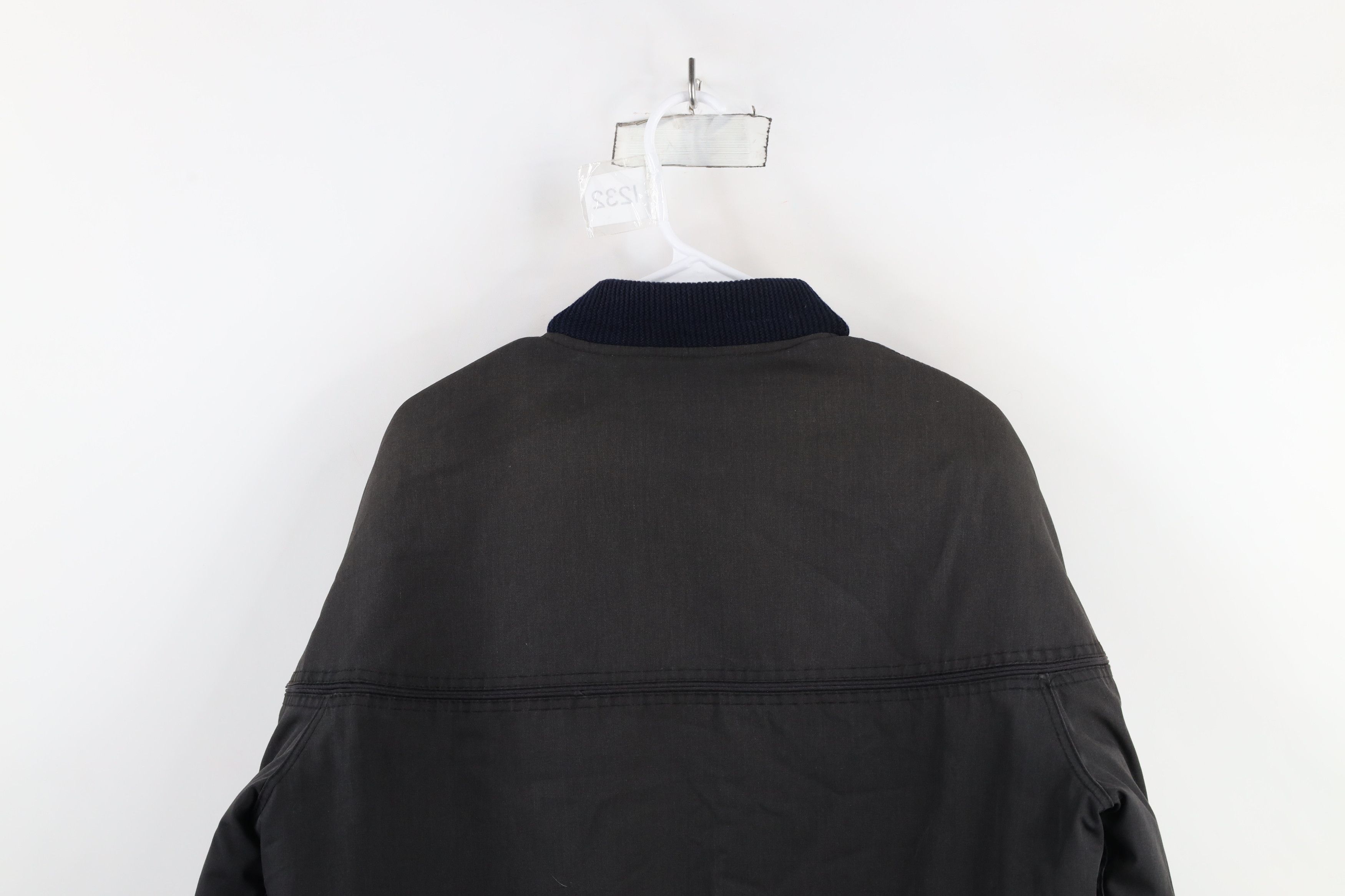 Vintage Vintage 90s Streetwear Quilted Catalina Bomber Jacket Black Size US L / EU 52-54 / 3 - 14 Thumbnail