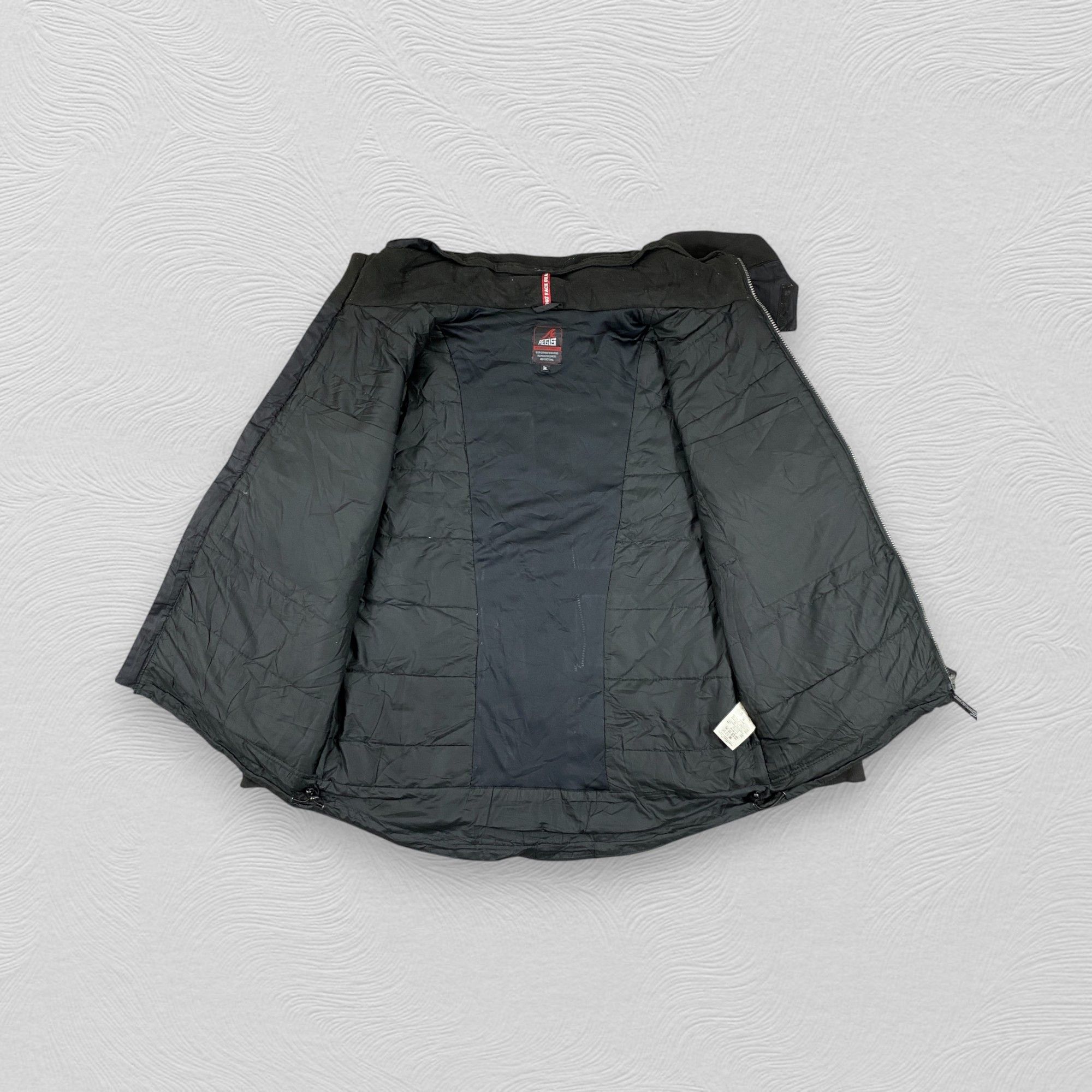 Japanese Brand Vintage Aegis Reflective Night Biker Large Jacket- J380 Size US L / EU 52-54 / 3 - 3 Thumbnail