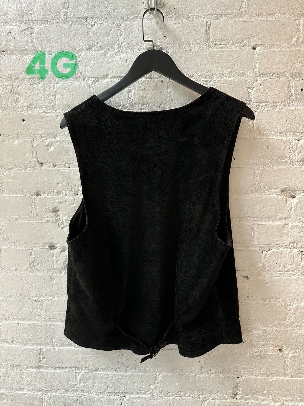 Chrome Hearts CHROME HEARTS SUEDE LEATHER VEST Size US XL / EU 56 / 4 - 3 Thumbnail